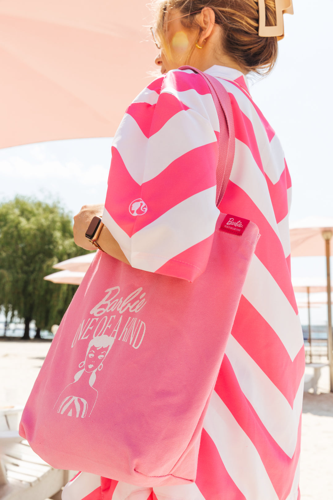 Barbie One Of A Kind Beach Bag - Pink