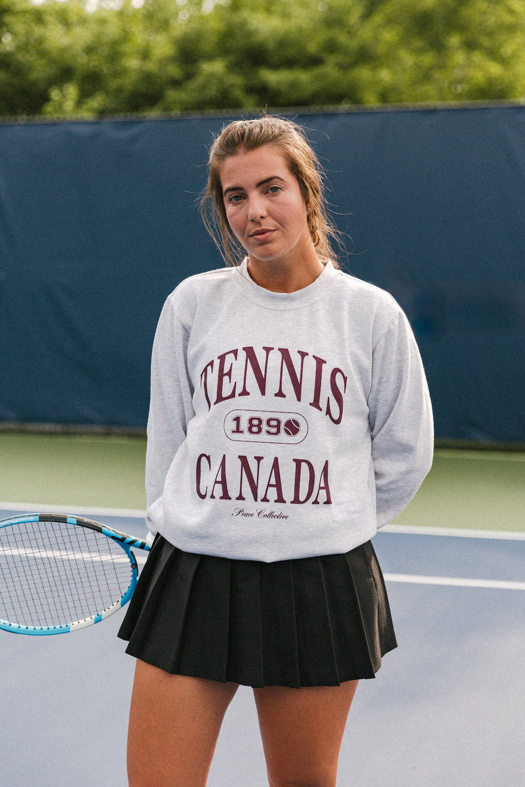 Tennis Canada 1890 Crewneck - Ash