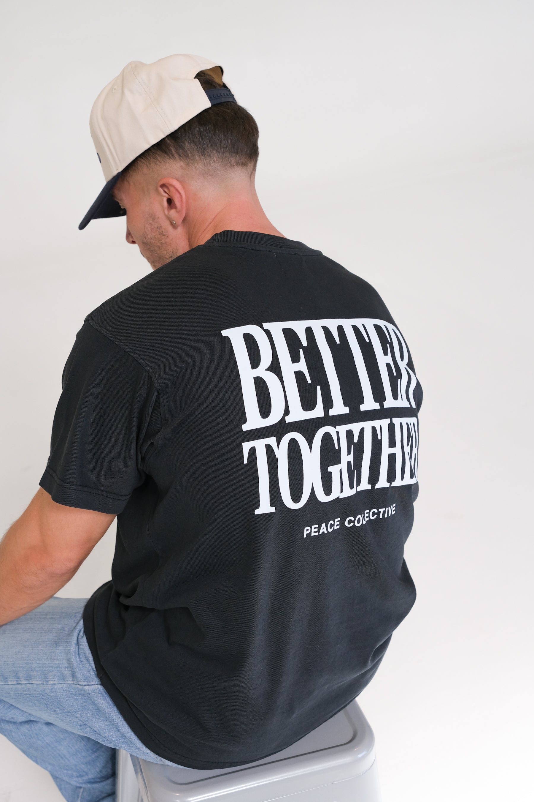 Better Together Pigment Dye Heavyweight T-Shirt - Black