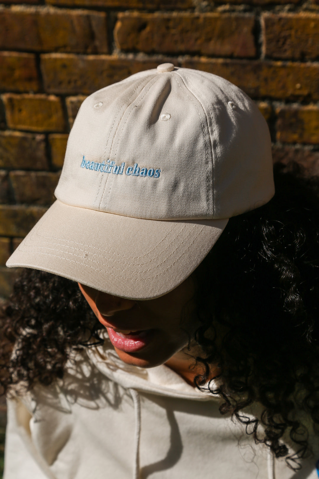 Chaos Dad Cap - Ivory