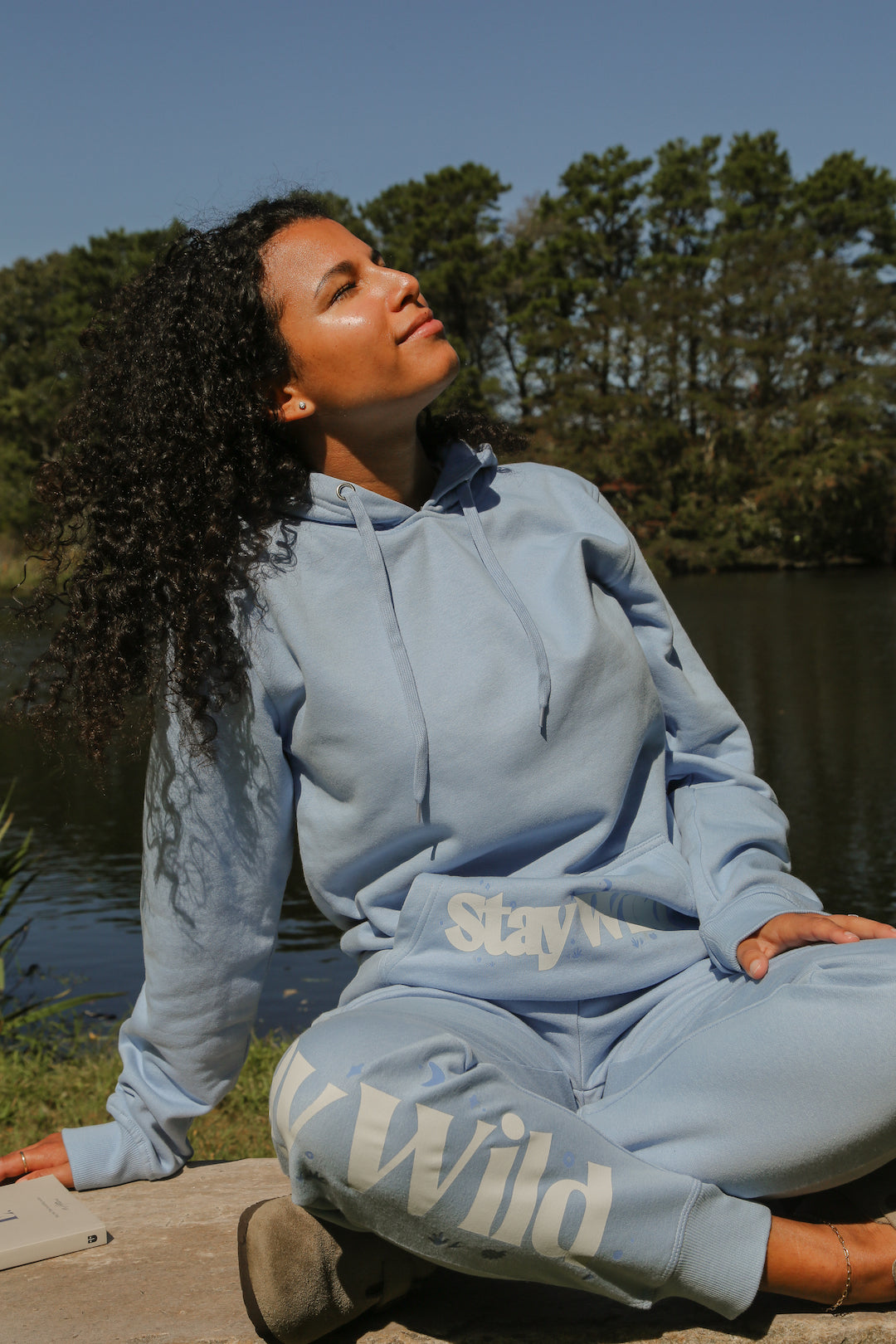 Stay Wild Jogger - Vista Blue