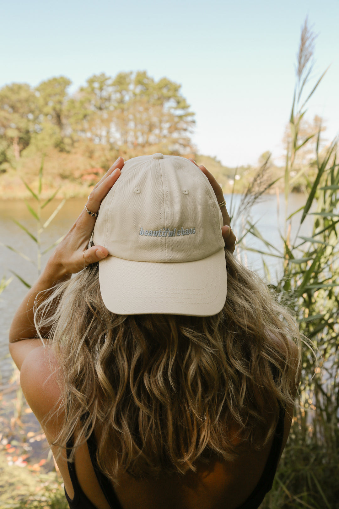 Chaos Dad Cap - Ivory