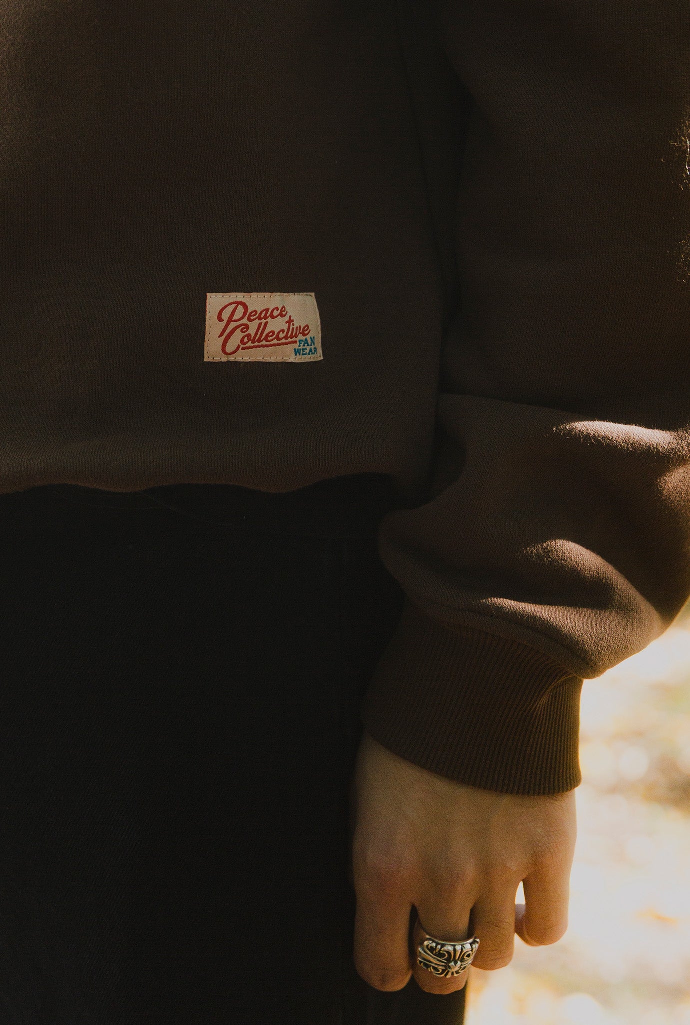 Philadelphia Eagles Heavyweight Crewneck - Cocoa