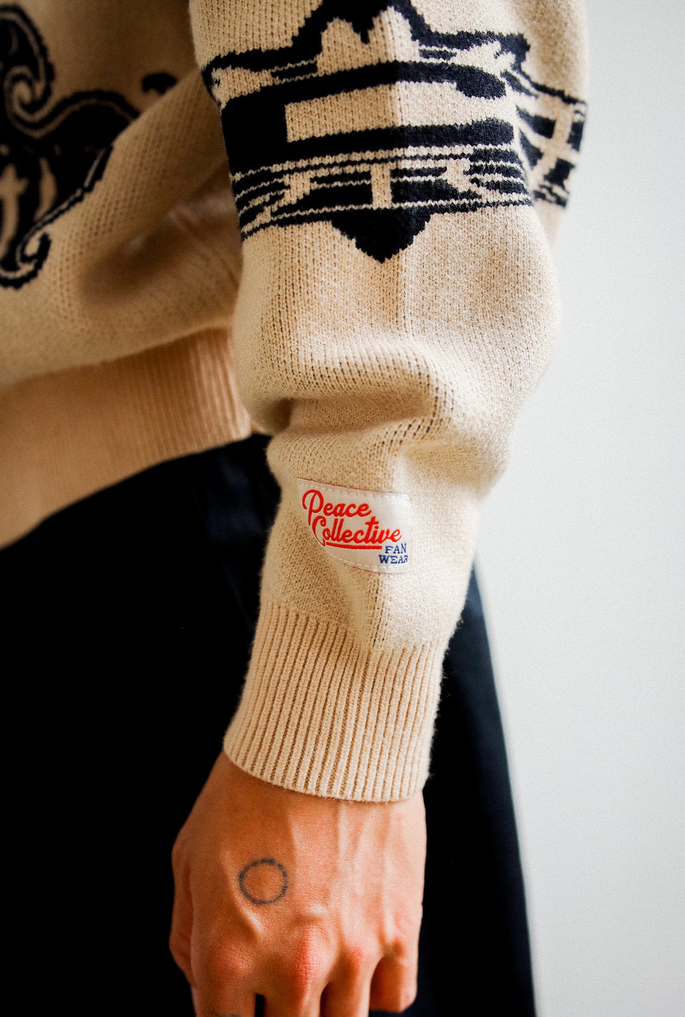 WNBA Knit Sweater - Ivory