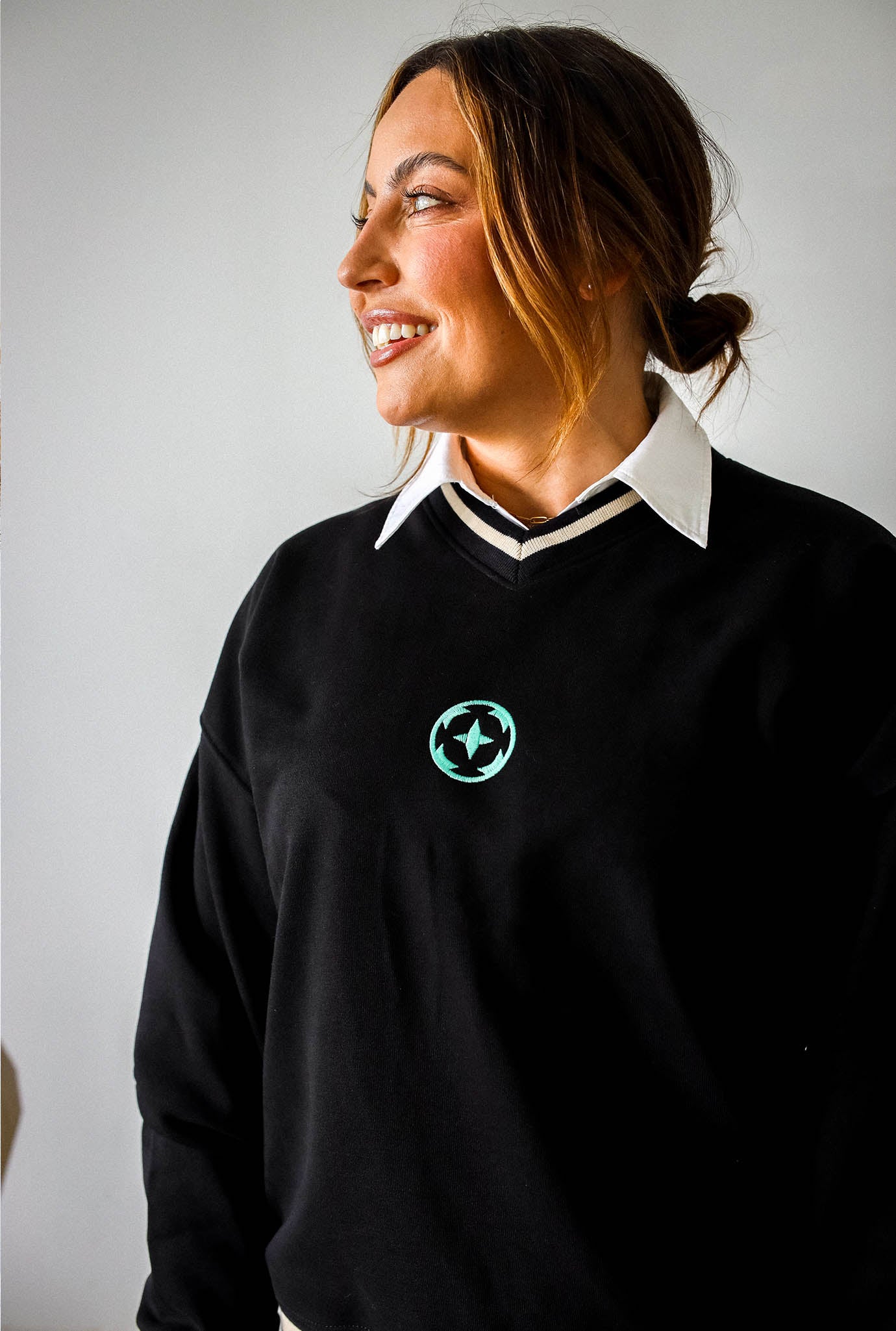 NSL Ribbed Heavyweight Crewneck - Black