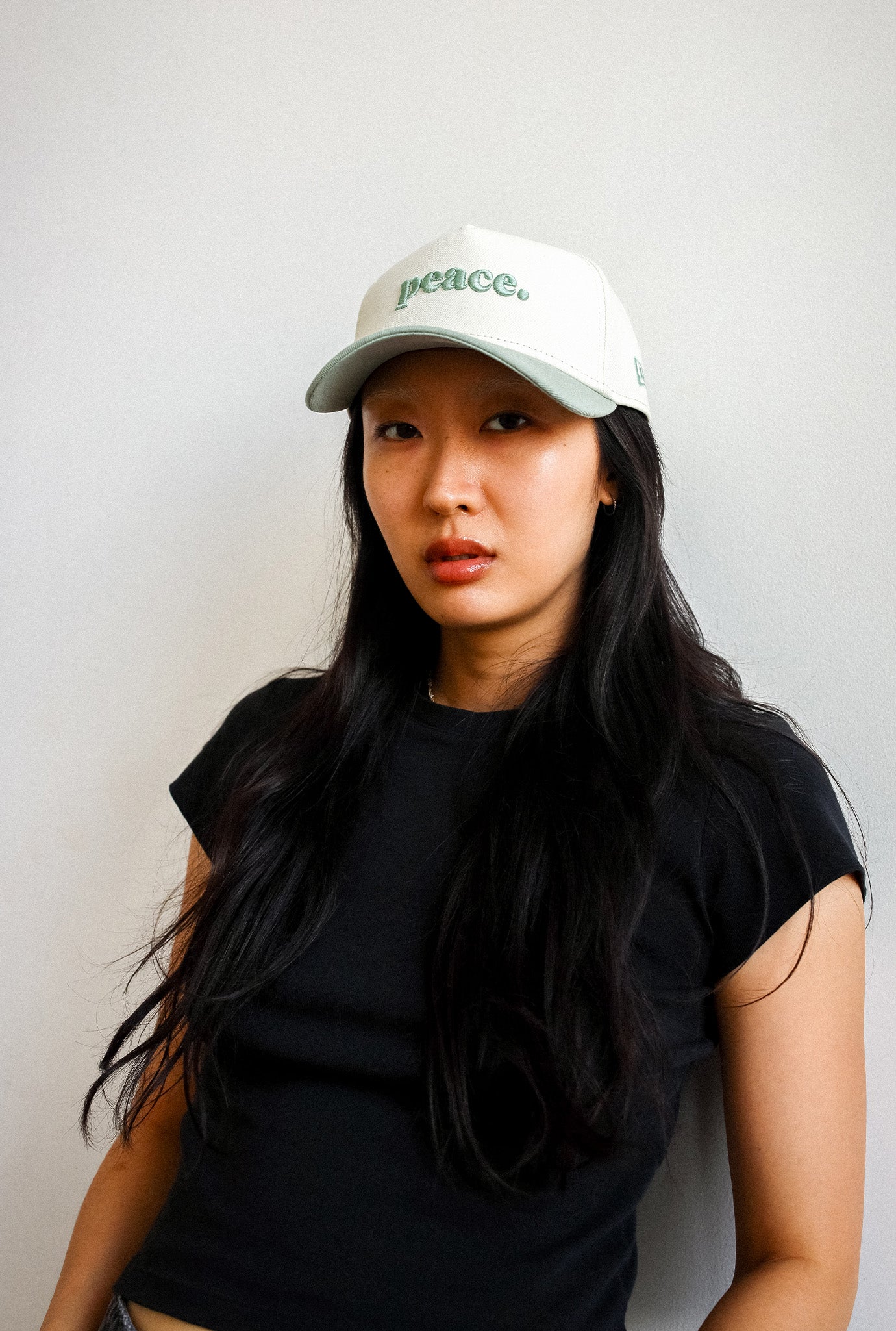 Peace How Are You Really 9FORTY Adjustable Cap - Eucalyptus