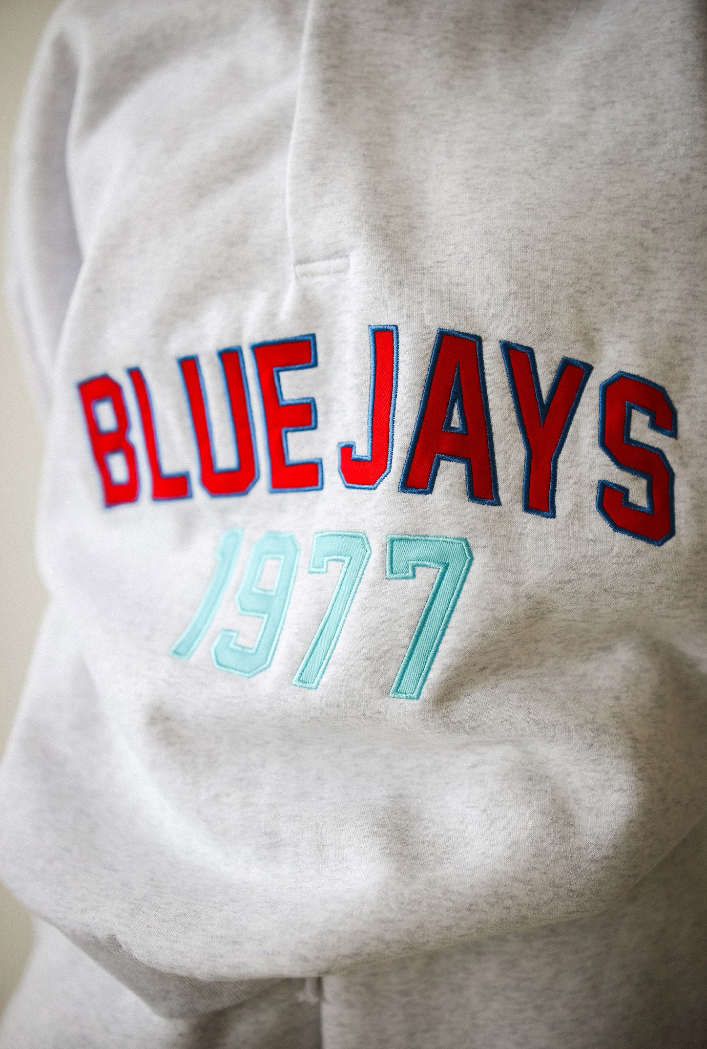 Toronto Blue Jays 1977 Oversized Rugby - Ash
