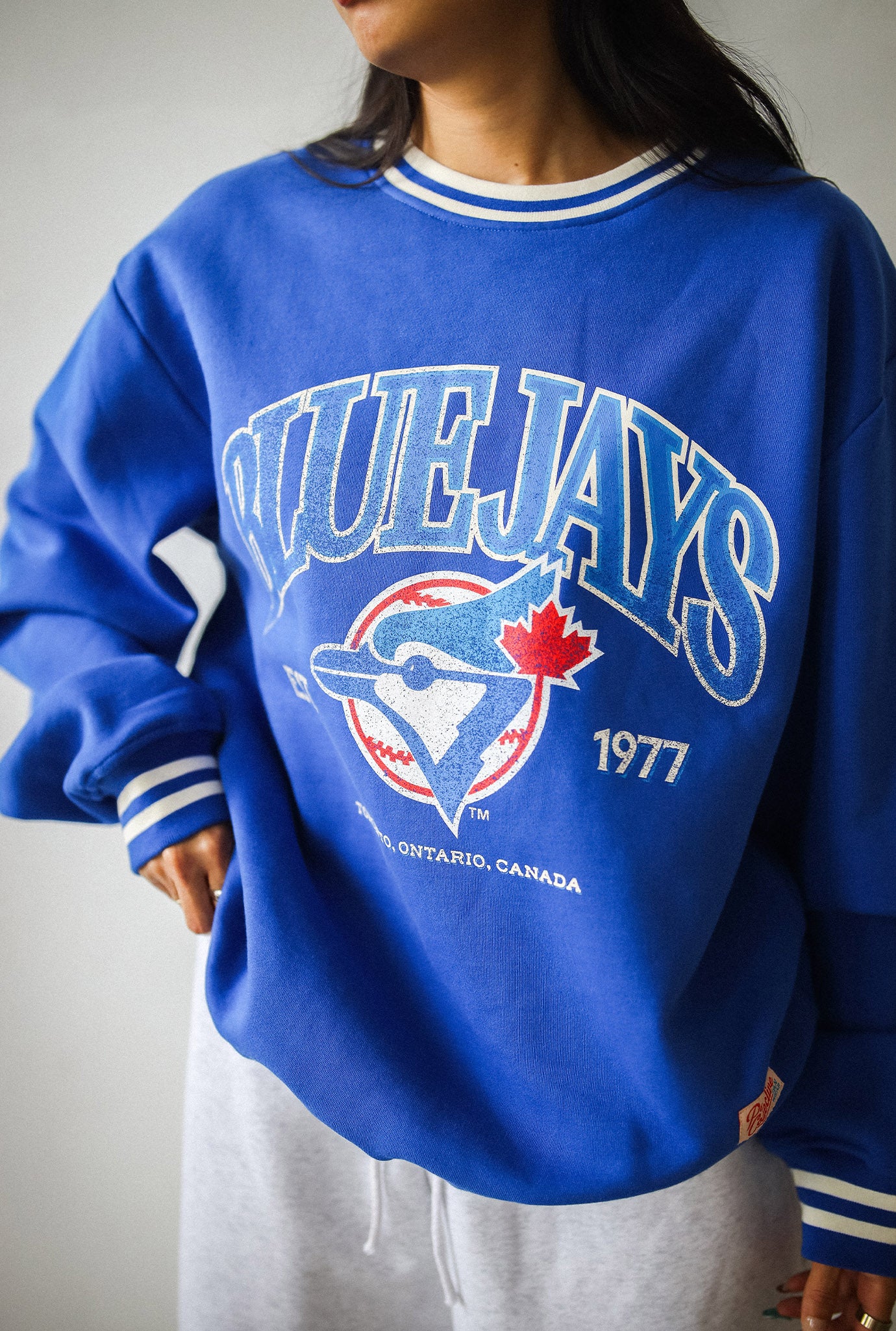 Toronto Blue Jays '92/93 Champions Heavyweight Crewneck - Royal