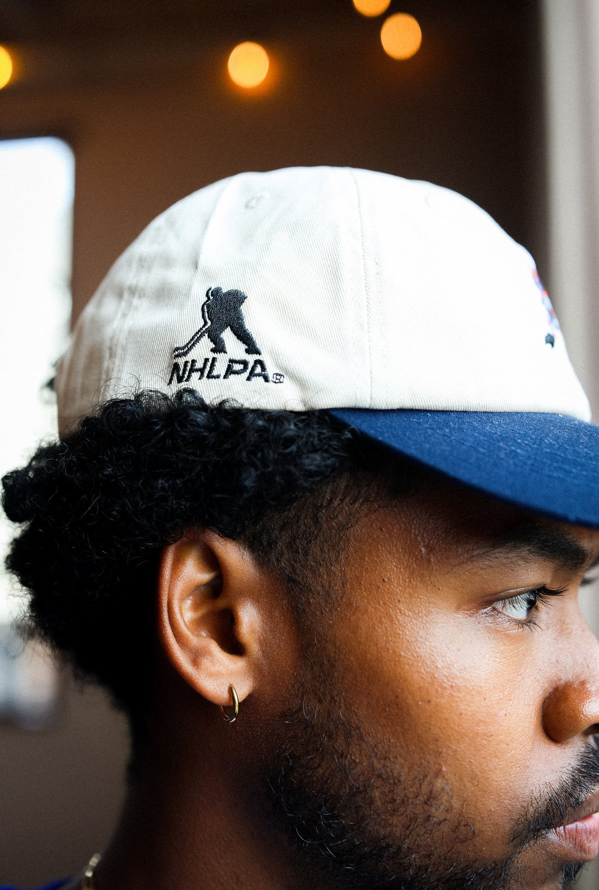 Connor McDavid Two Tone Dad Cap - Navy / Ivory