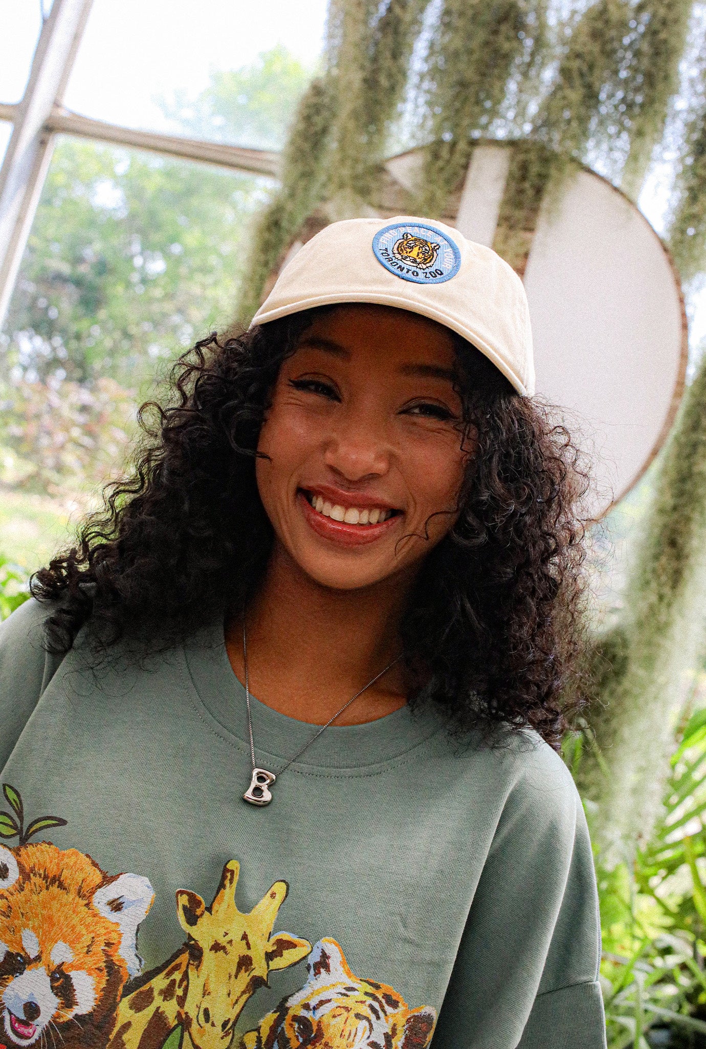 Toronto Zoo Tiger Dad Cap - Ivory