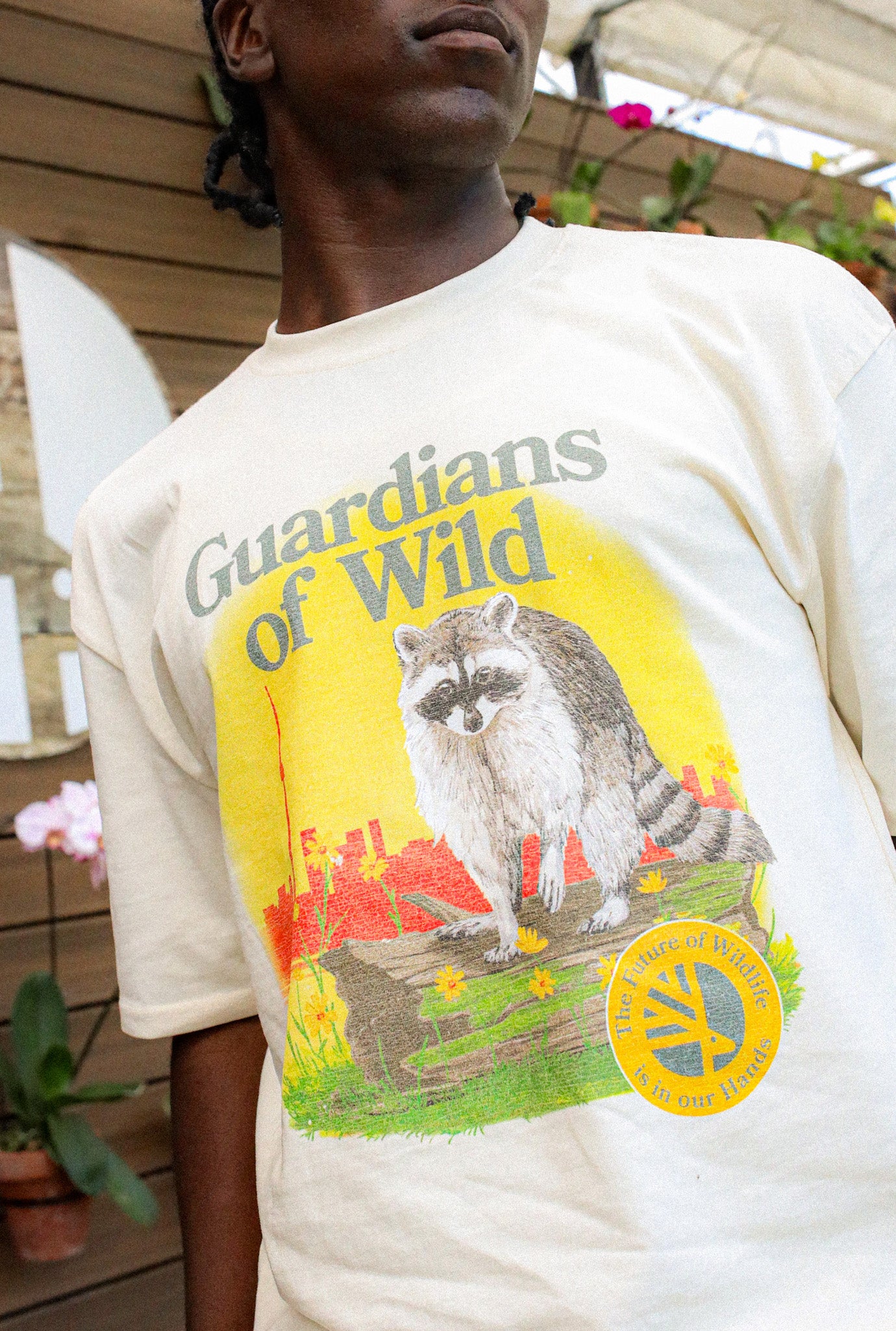 Toronto Zoo Guardians of Wild Heavyweight T-Shirt - Ivory