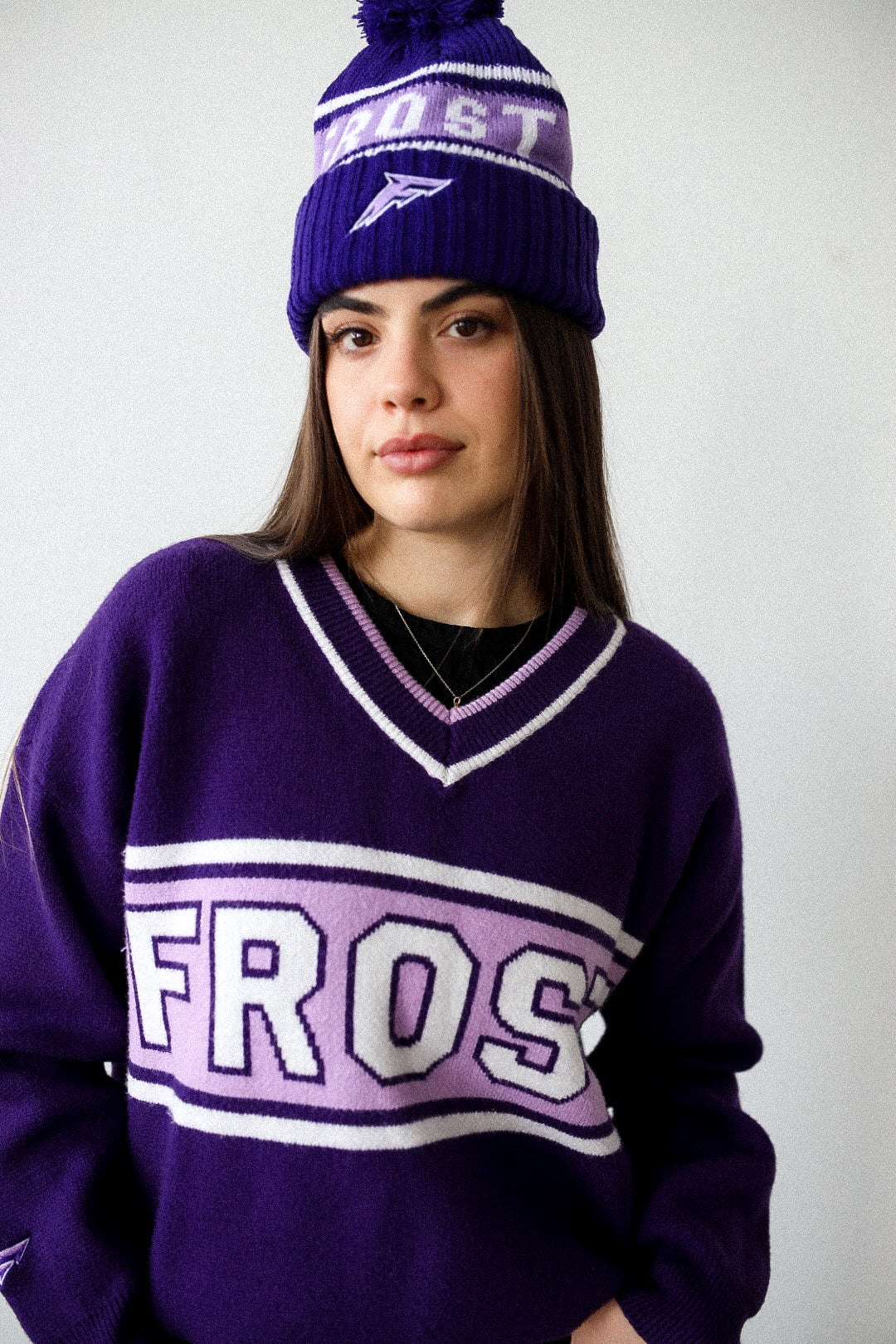 Minnesota Frost Beanie - Purple