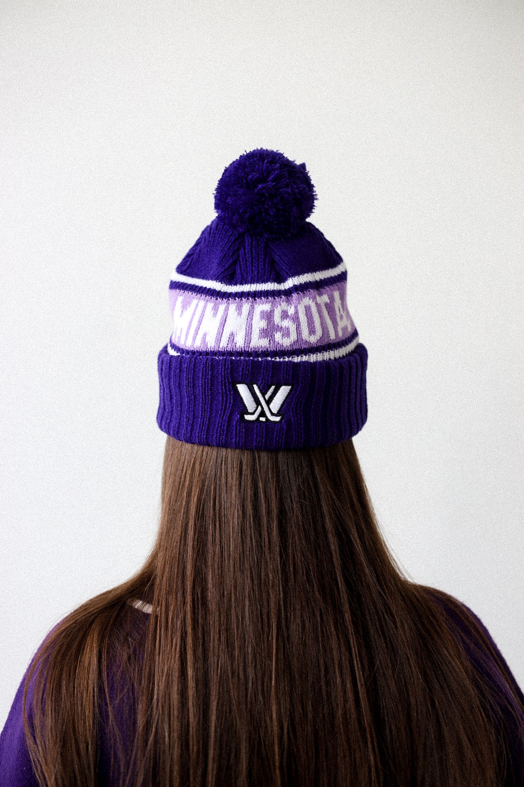 Minnesota Frost Beanie - Purple