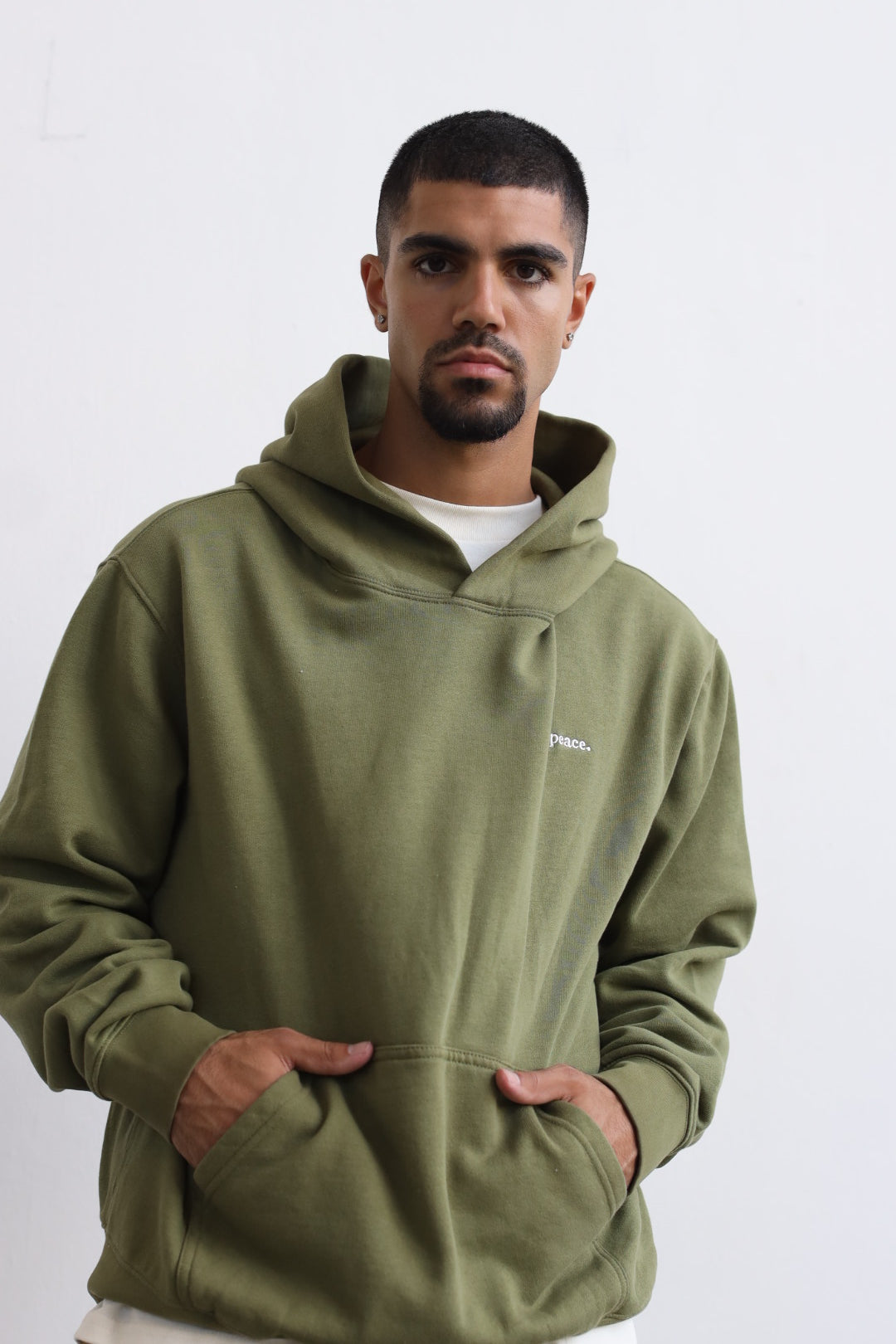 P/C Basics Heavyweight Hoodie - Olive