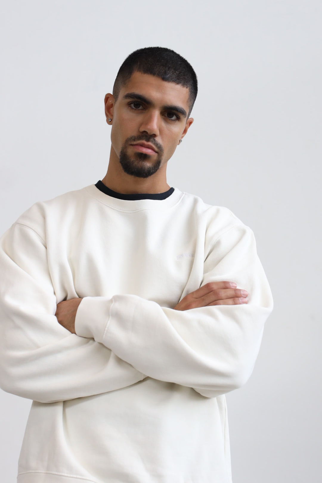 P/C Basics Heavyweight Crewneck - Ivory