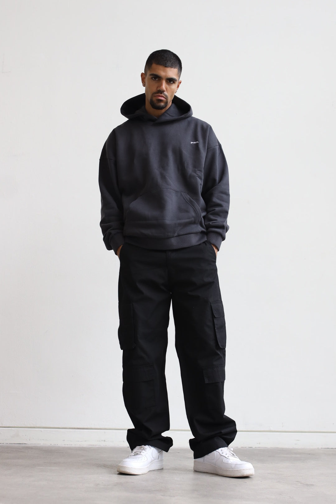 P/C Basics Heavyweight Hoodie - Black