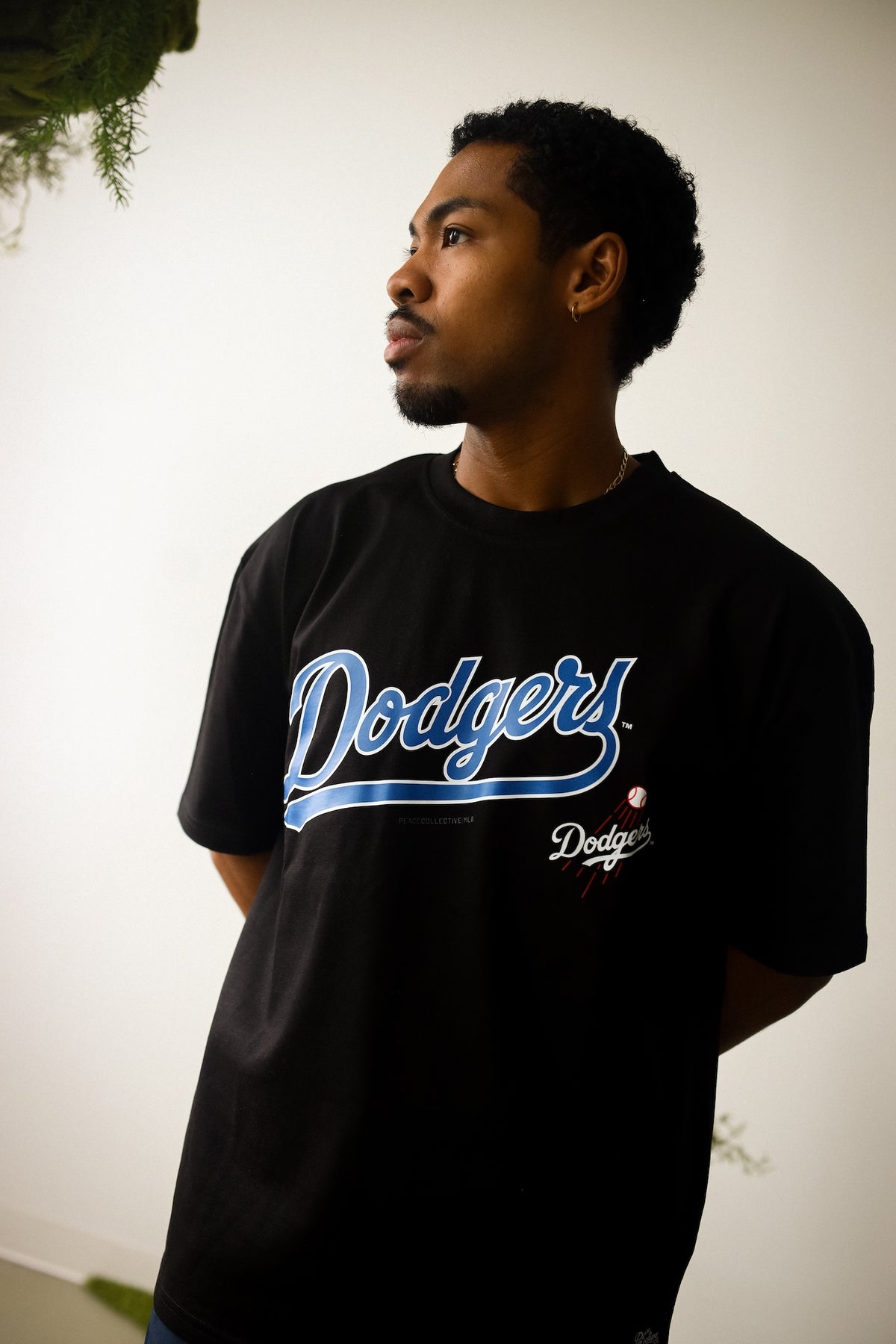 Los Angeles Dodgers Spirit Heavyweight T-Shirt - Black
