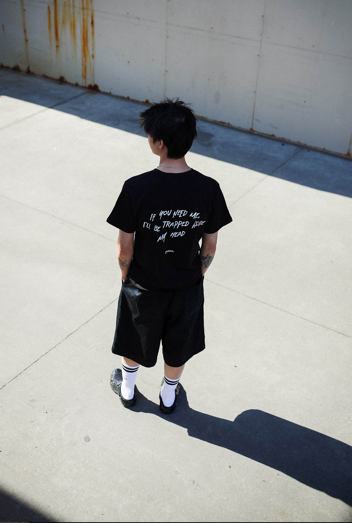 Trapped Inside My Head T-Shirt - Black