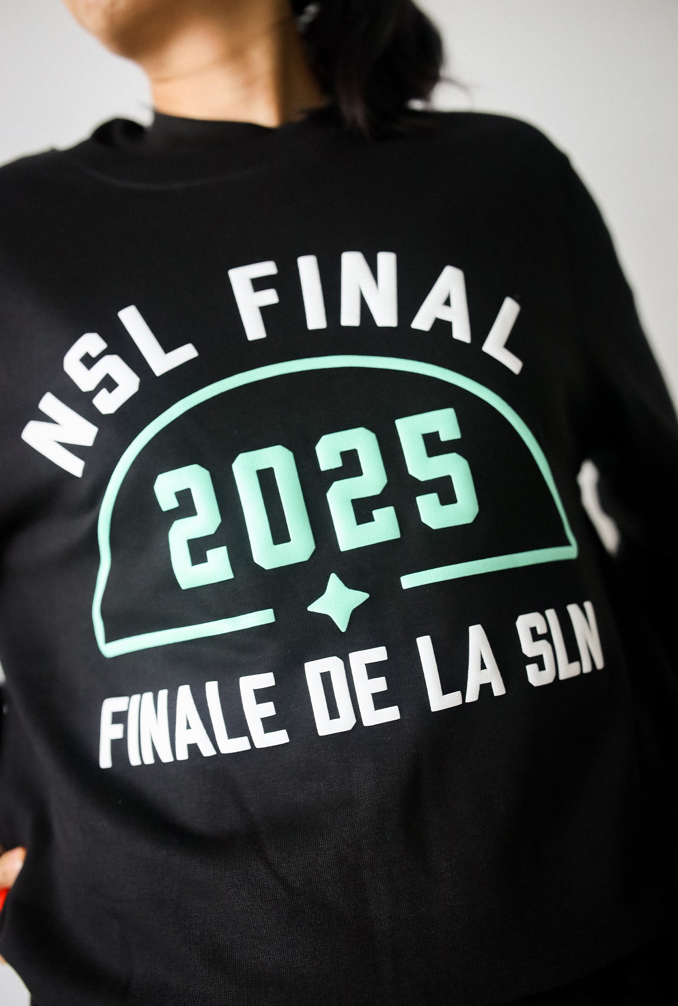 NSL Final 2025 Heavyweight T-Shirt - Black