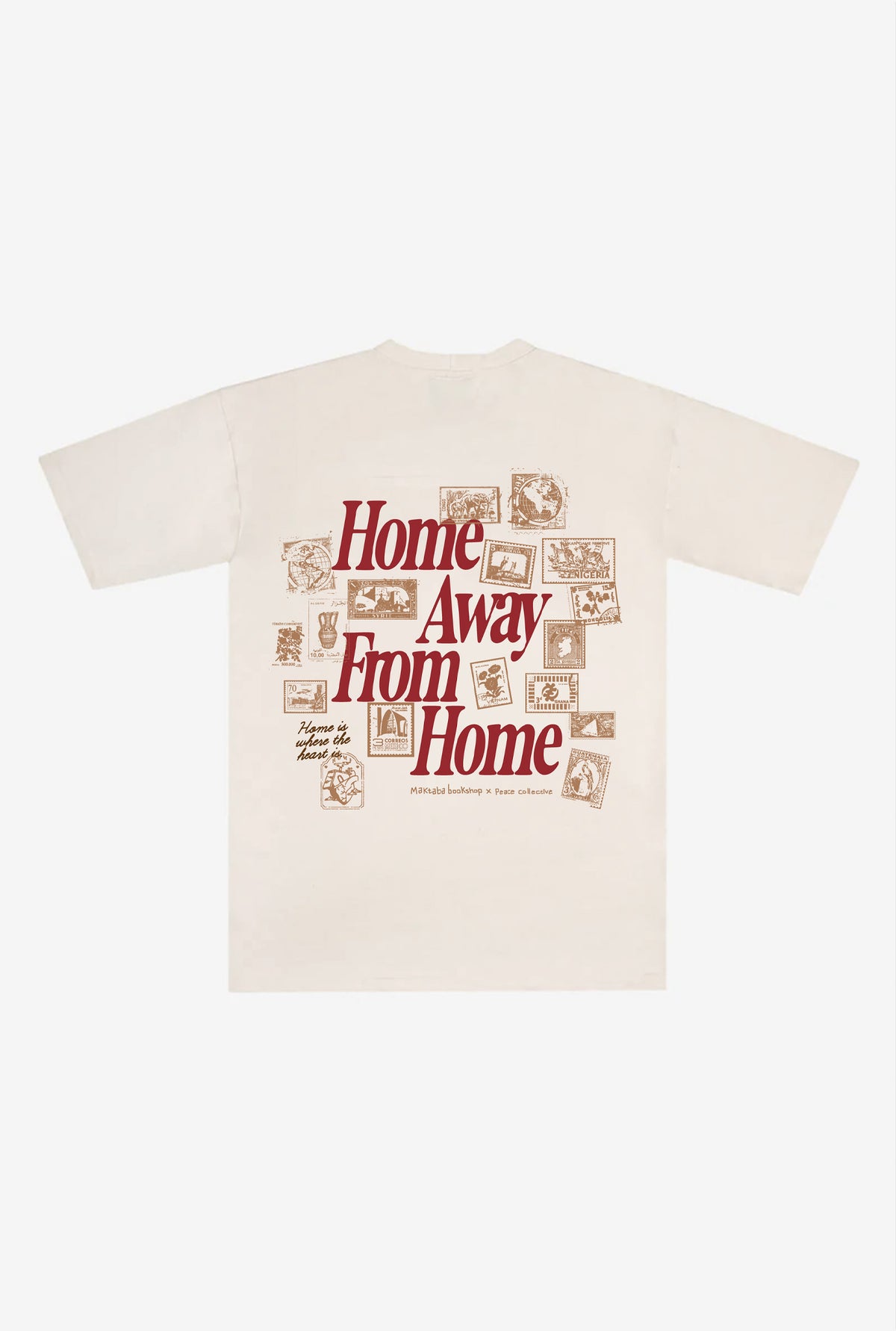 Home Away From Home Heavyweight T-Shirt - Ivory
