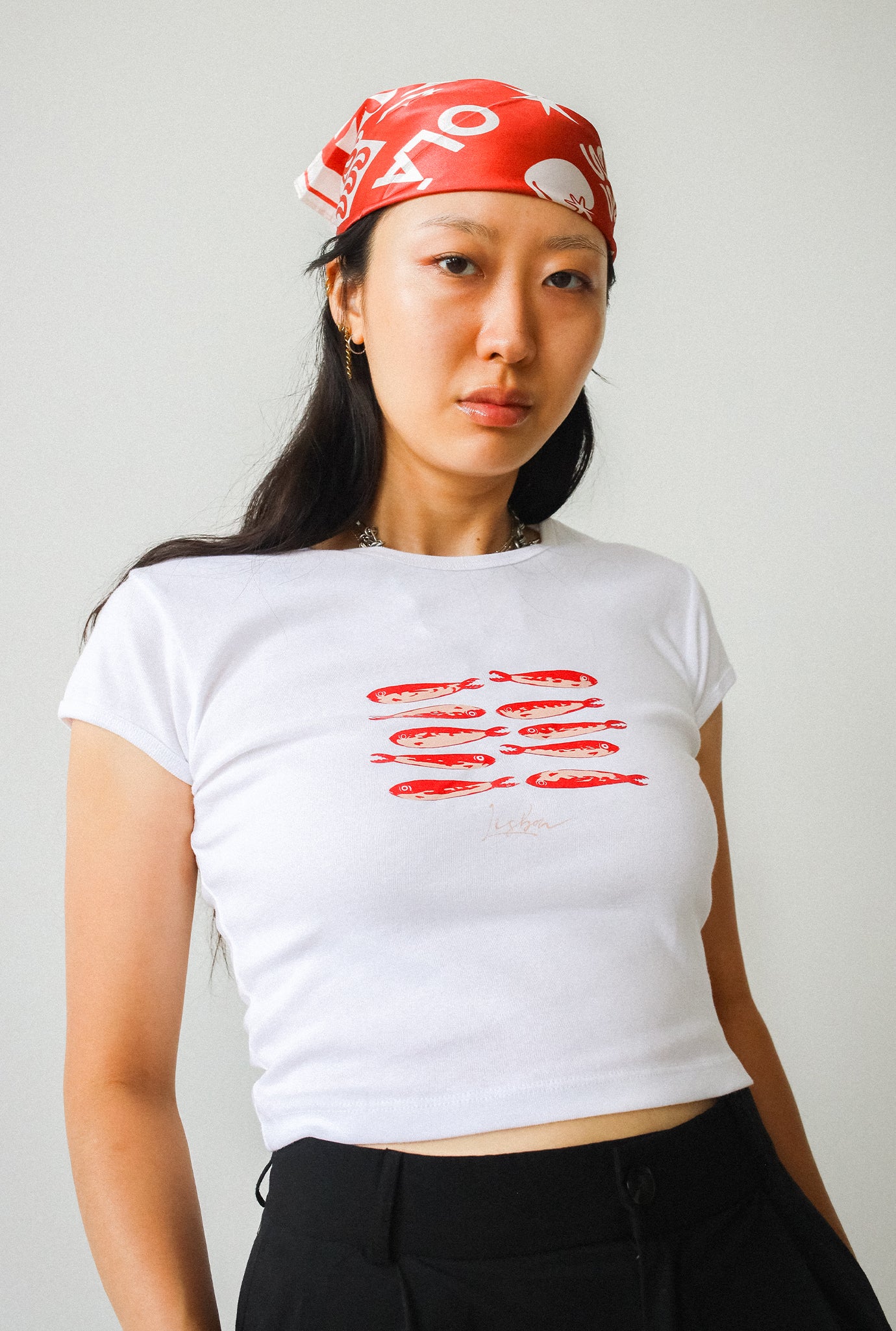 Euro Summer Scarf - Red