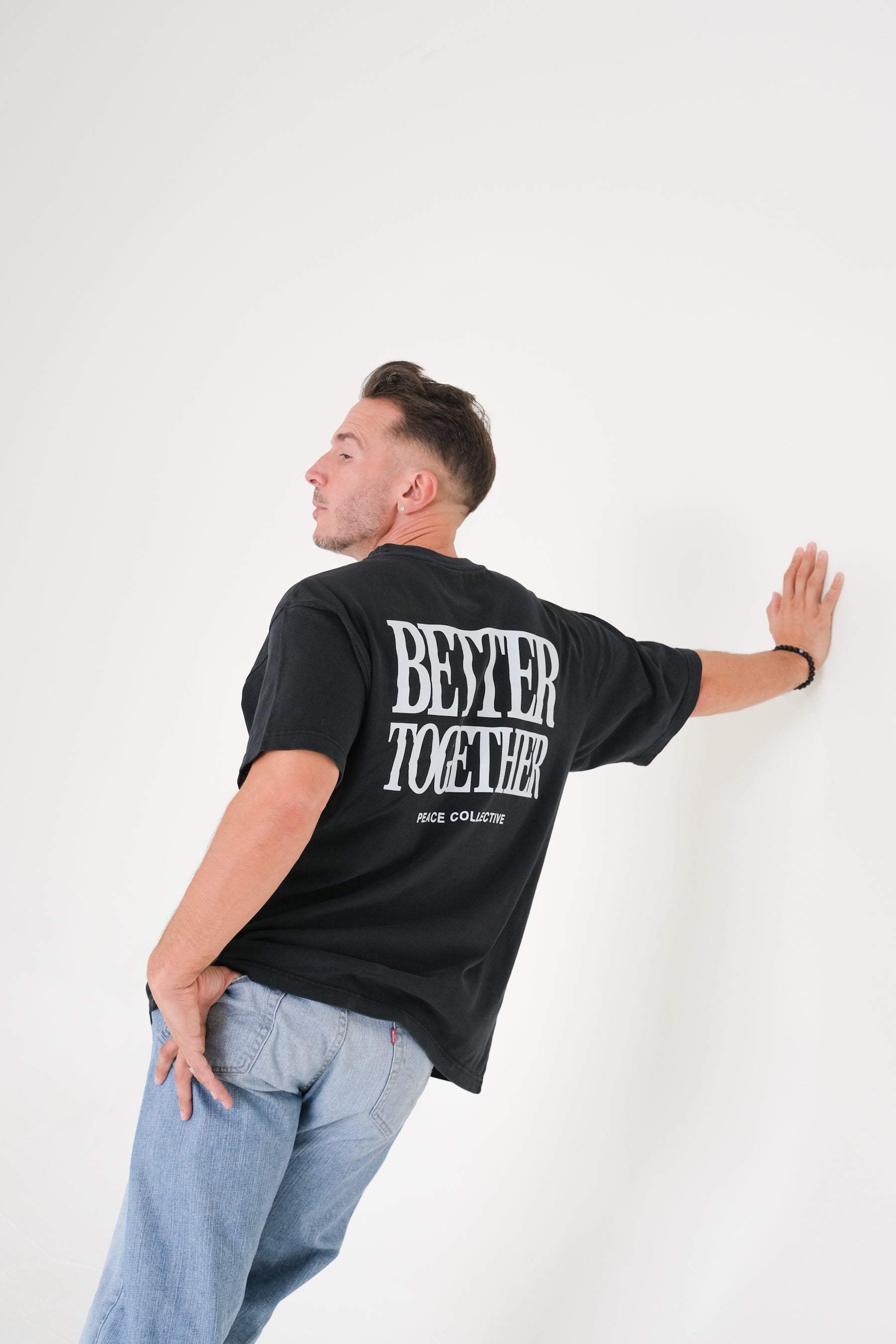 Better Together Pigment Dye Heavyweight T-Shirt - Black