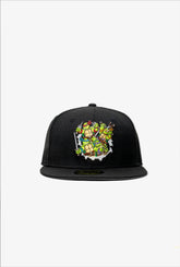 Teenage Mutant Ninja Turtles Gang 59FIFTY - Black Gray