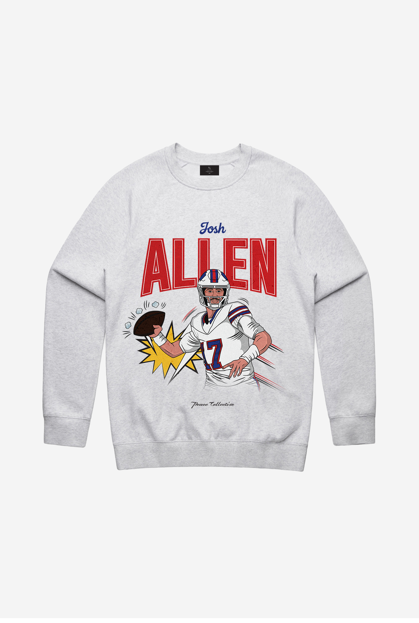 Josh Allen Crewneck - Ash