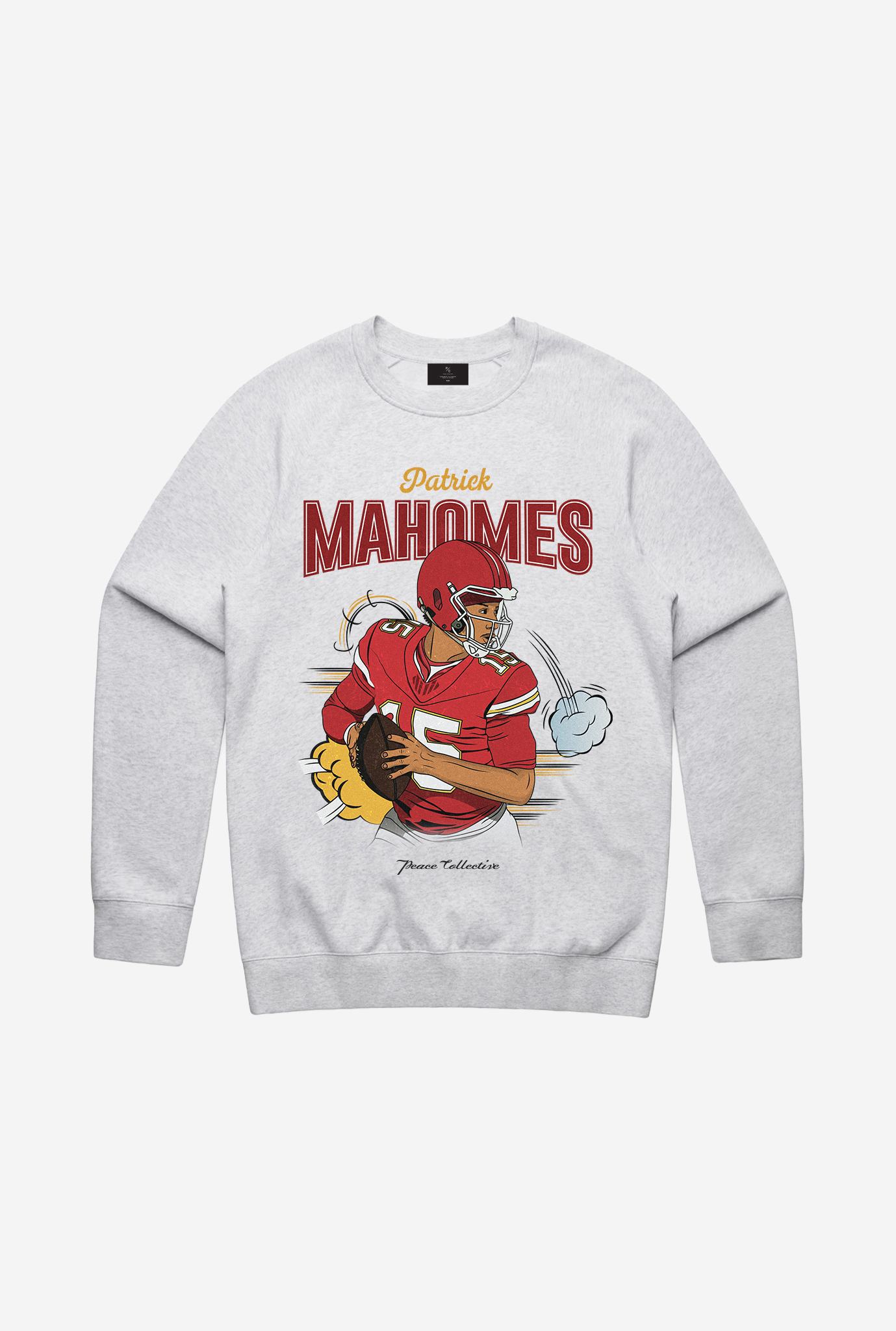 Patrick Mahomes Crewneck - Ash