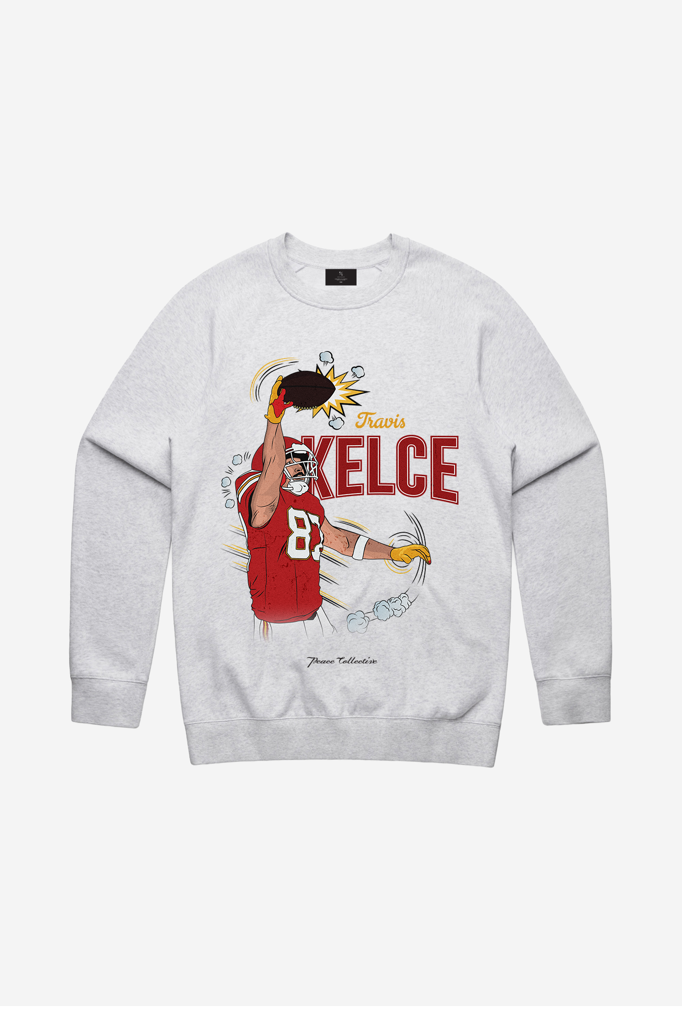 Travis Kelce Crewneck - Ash