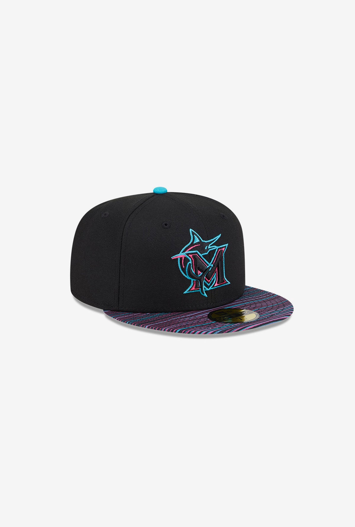 Miami Marlins 2025 City Connect 59FIFTY Fitted - Black