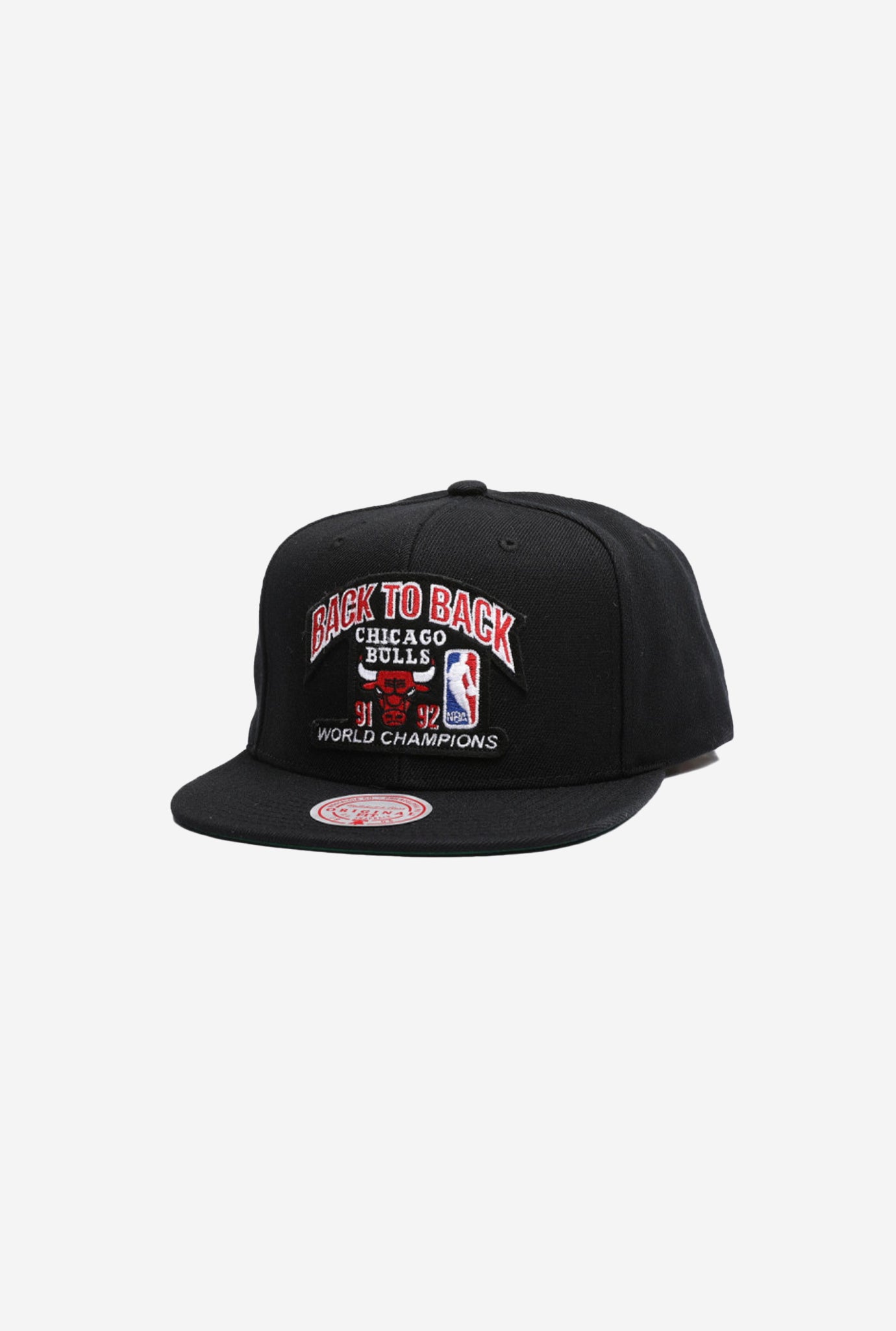 Chicago Bulls 91/92 B2B Champ Snapback HWC - Black