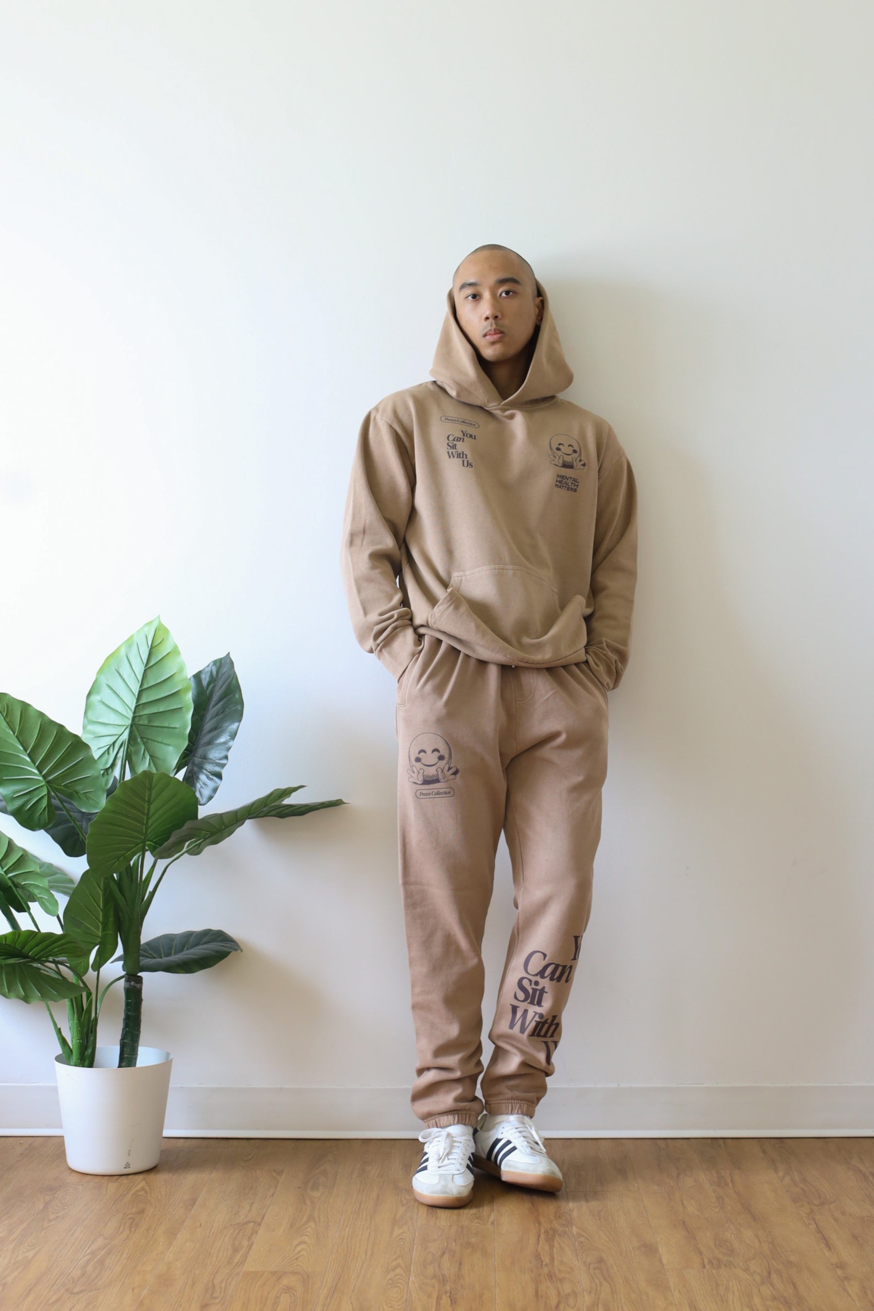 You Can Sit With Us Heavyweight Hoodie - Burro