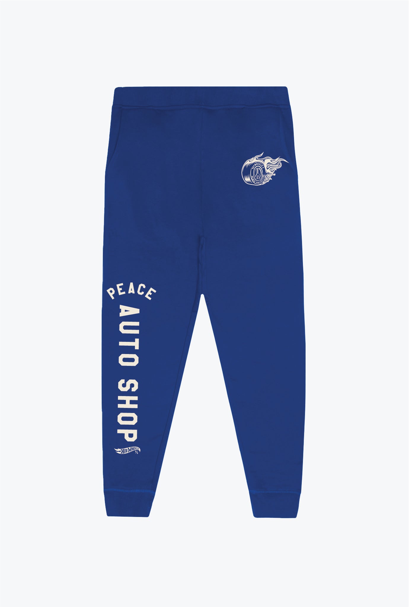 Peace Auto Shop Joggers - Royal