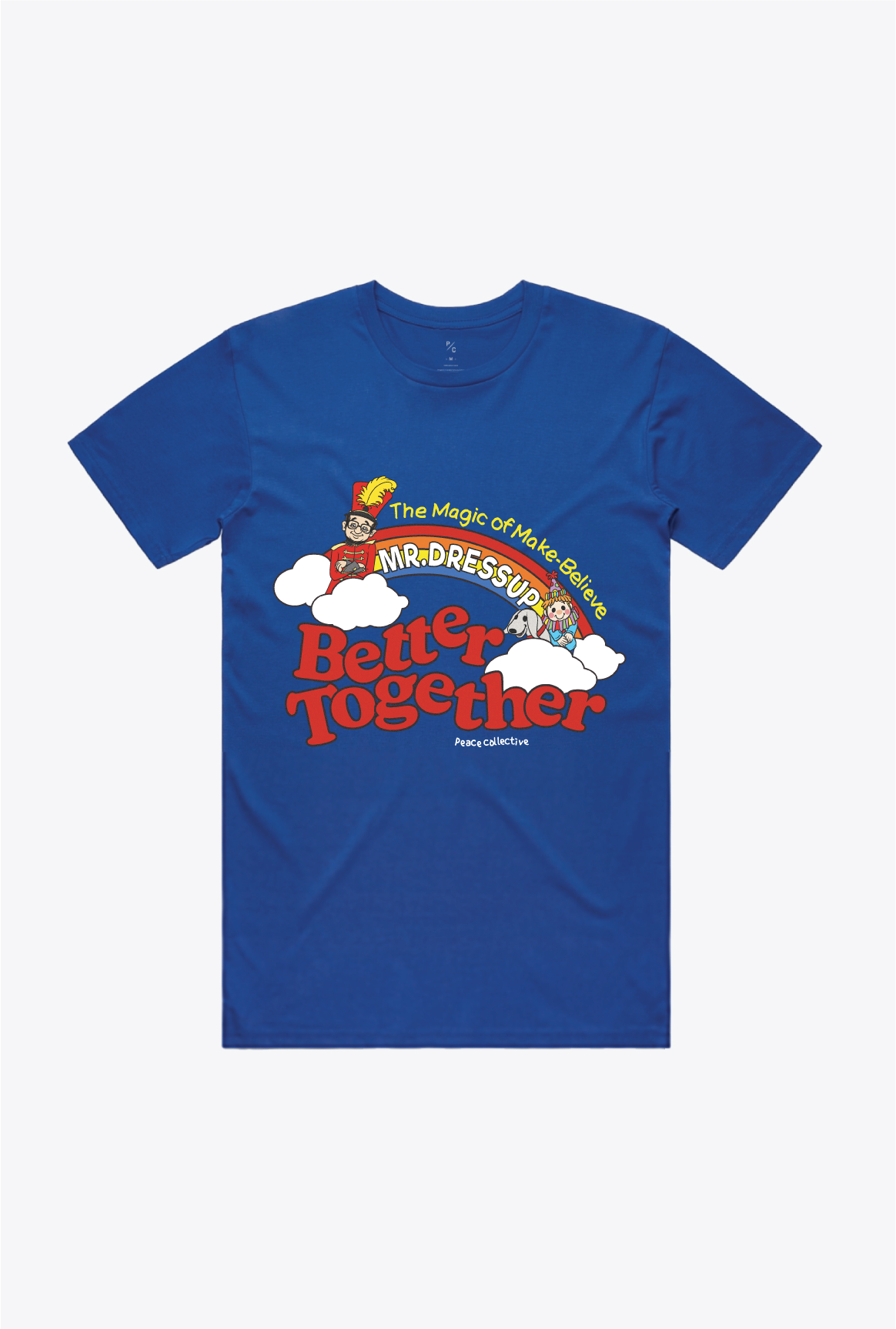 Mr. Dressup Vintage Better Together T-Shirt - Royal