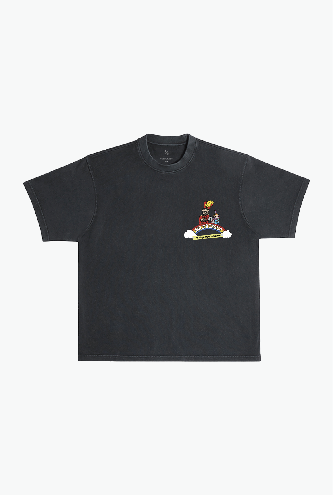 Mr. Dressup Vintage Photo Pigment Dye T-Shirt - Black