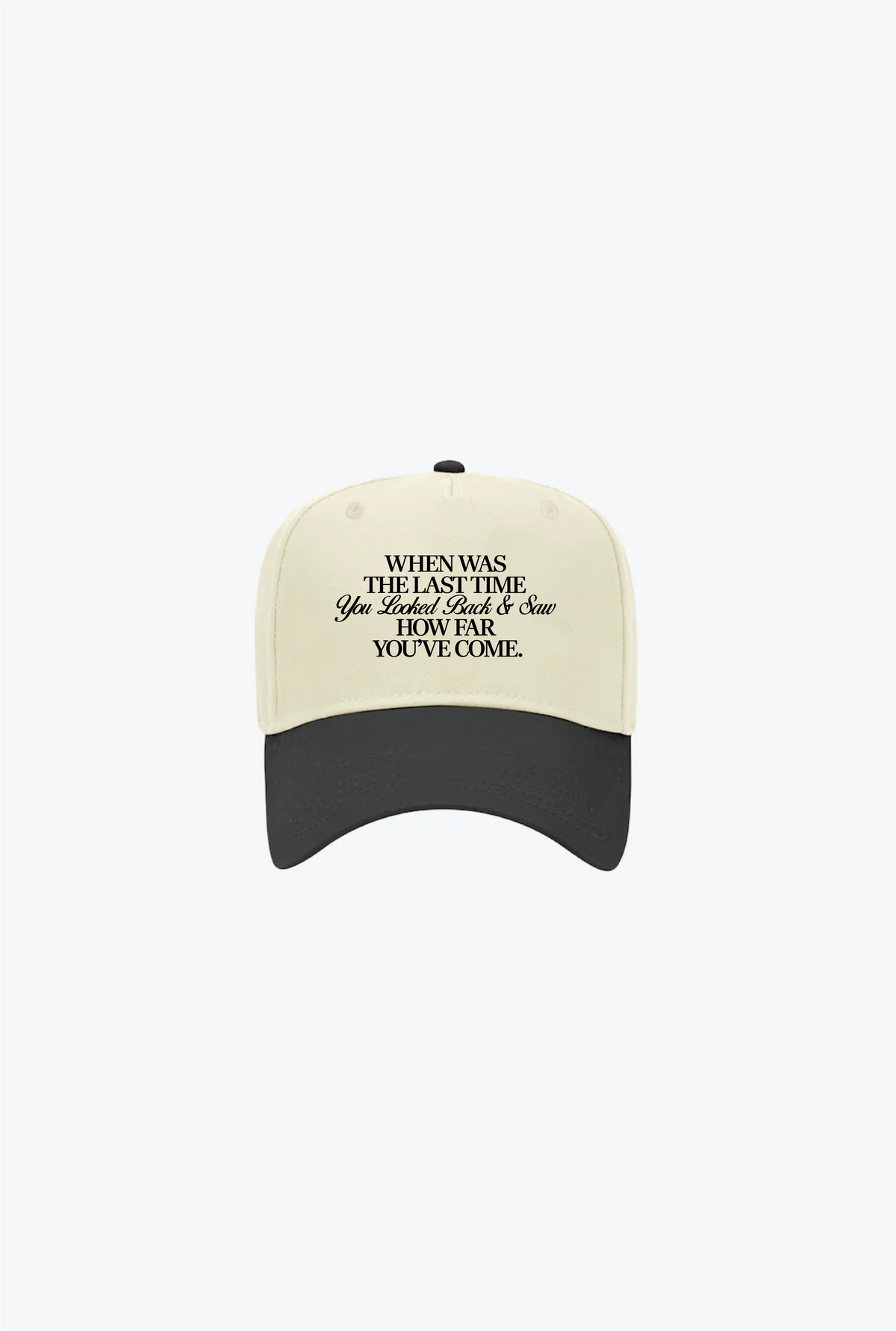 P/C x Sebastian Lletget A-Frame Cap - Ivory / Black