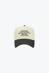 P/C x Sebastian Lletget A-Frame Cap - Ivory / Black