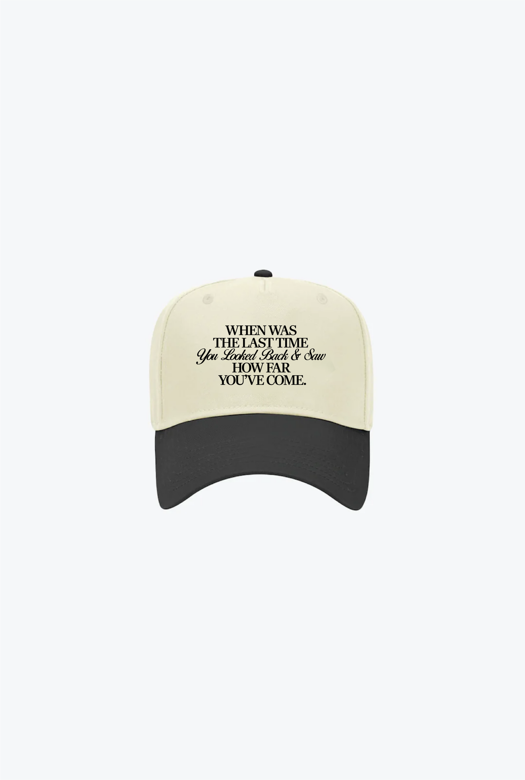 P/C x Sebastian Lletget A-Frame Cap - Ivory / Black