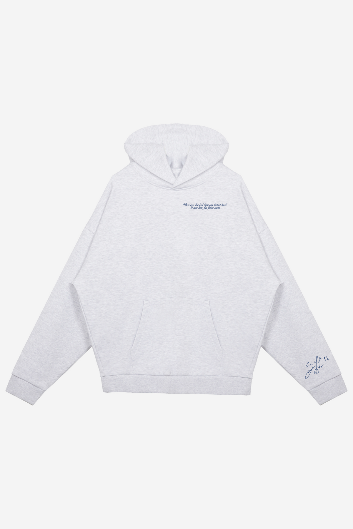 P/C x Sebastian Lletget Heavyweight Hoodie - Ash