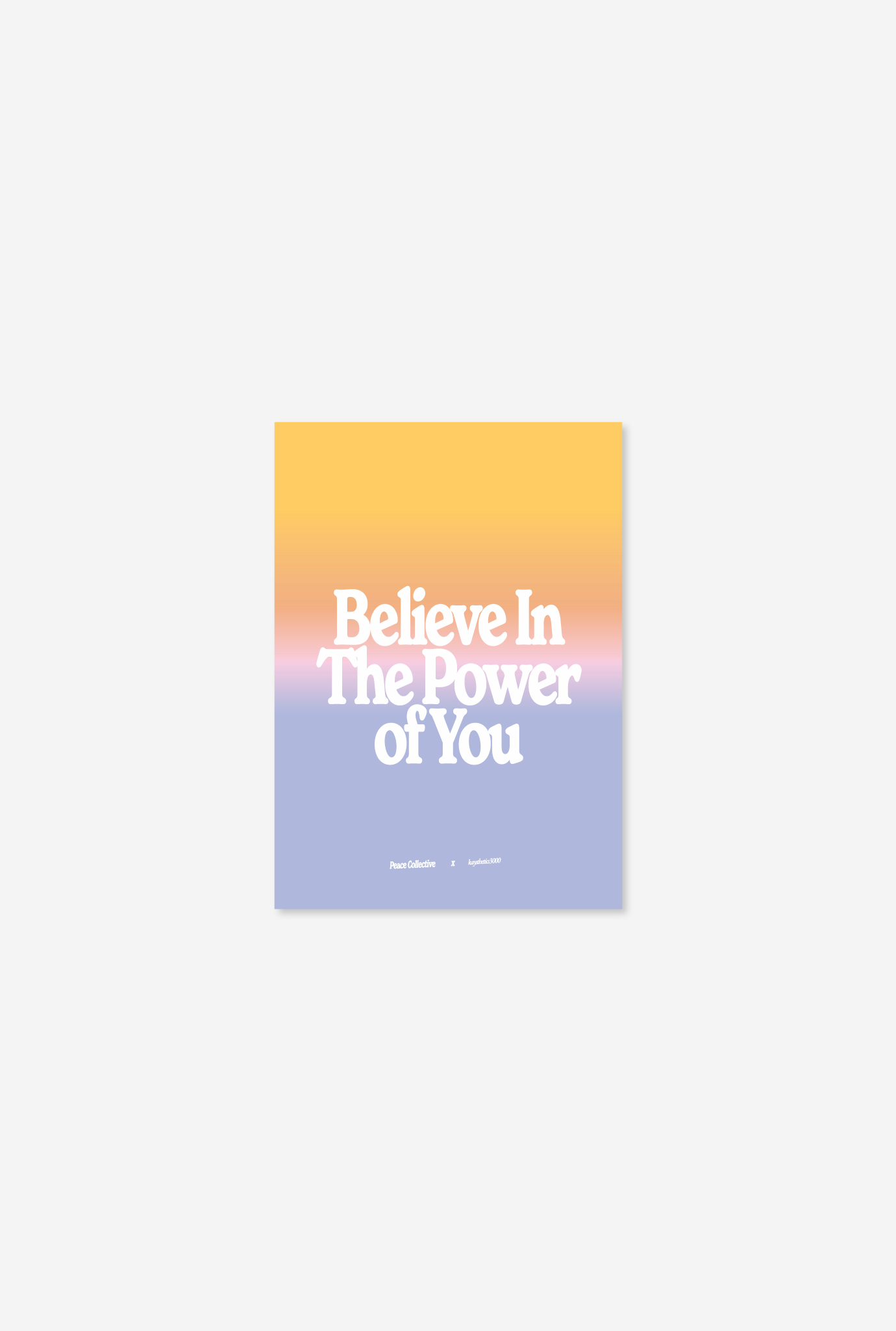 Believe in The Power of You Poster