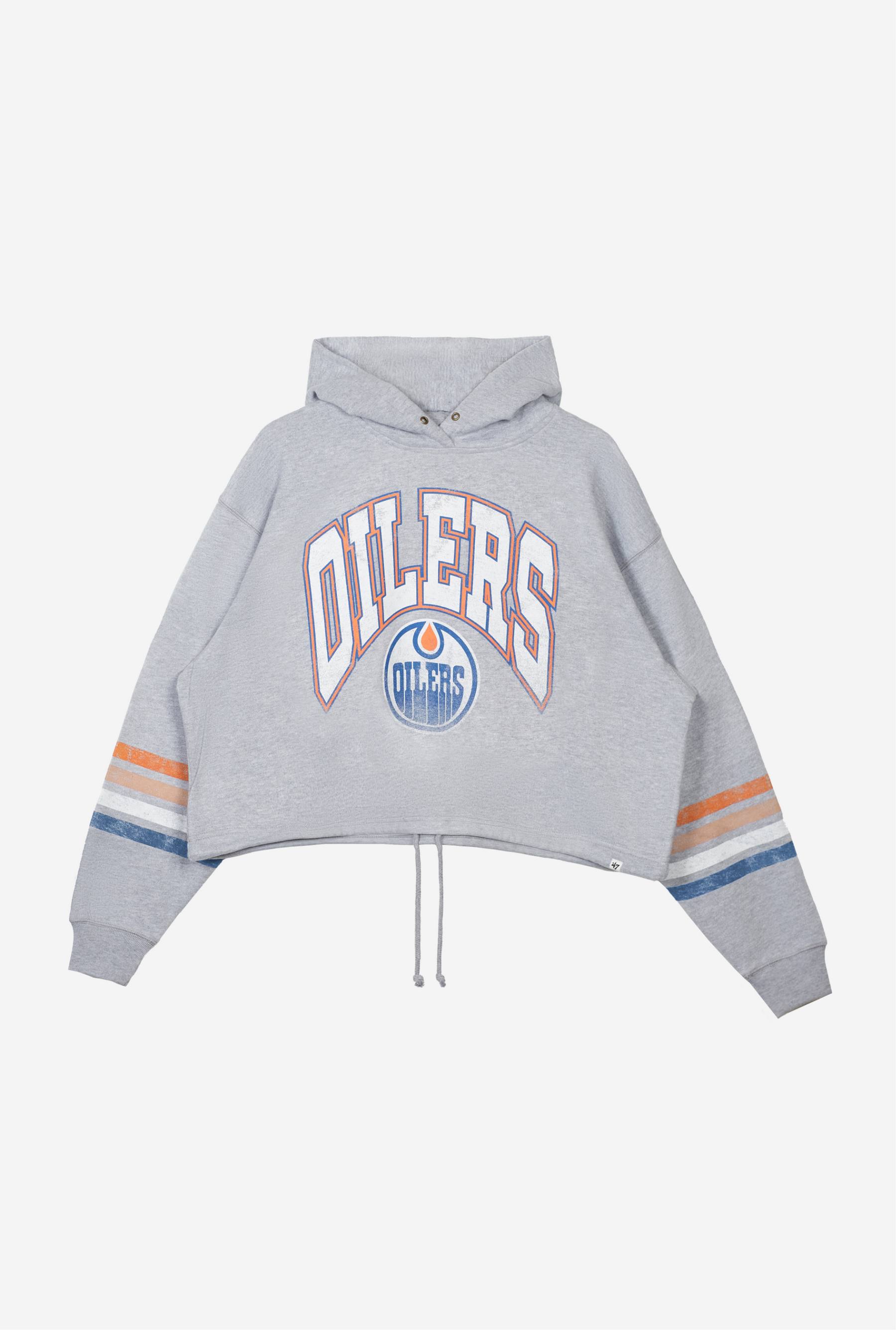 Edmonton Oilers Upland Bennet Cropped Hoodie