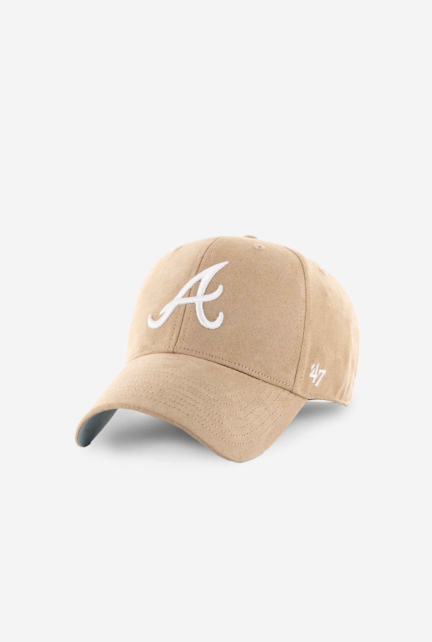 Atlanta Braves Ballpark Ultra Suede 47 MVP Cap
