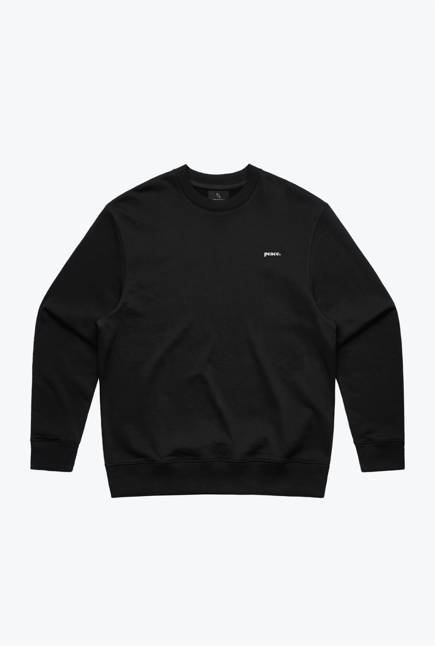 P/C Basics Heavyweight Crewneck - Black