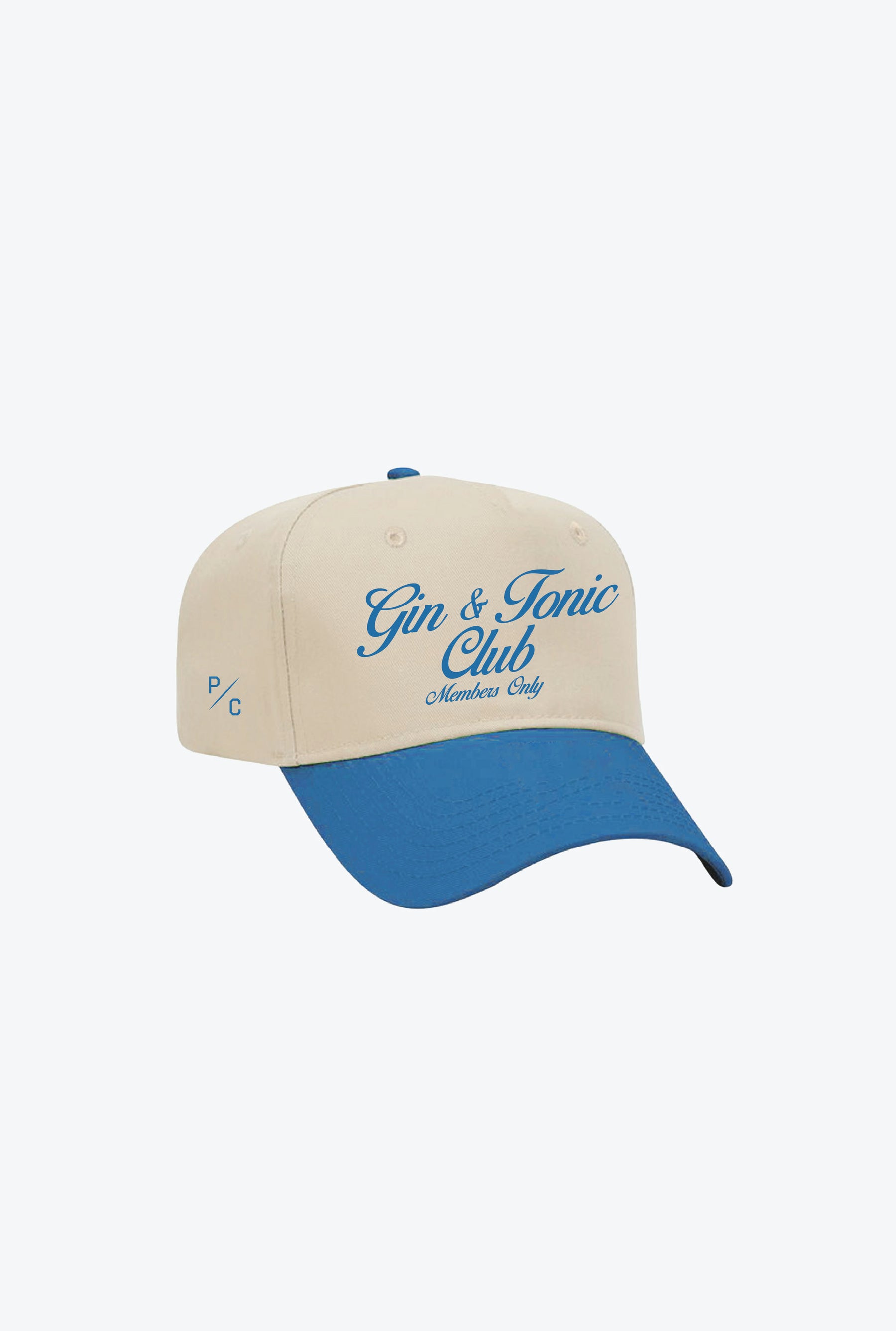 Casquette A-Frame Gin & Tonic - Royal / Ivoire