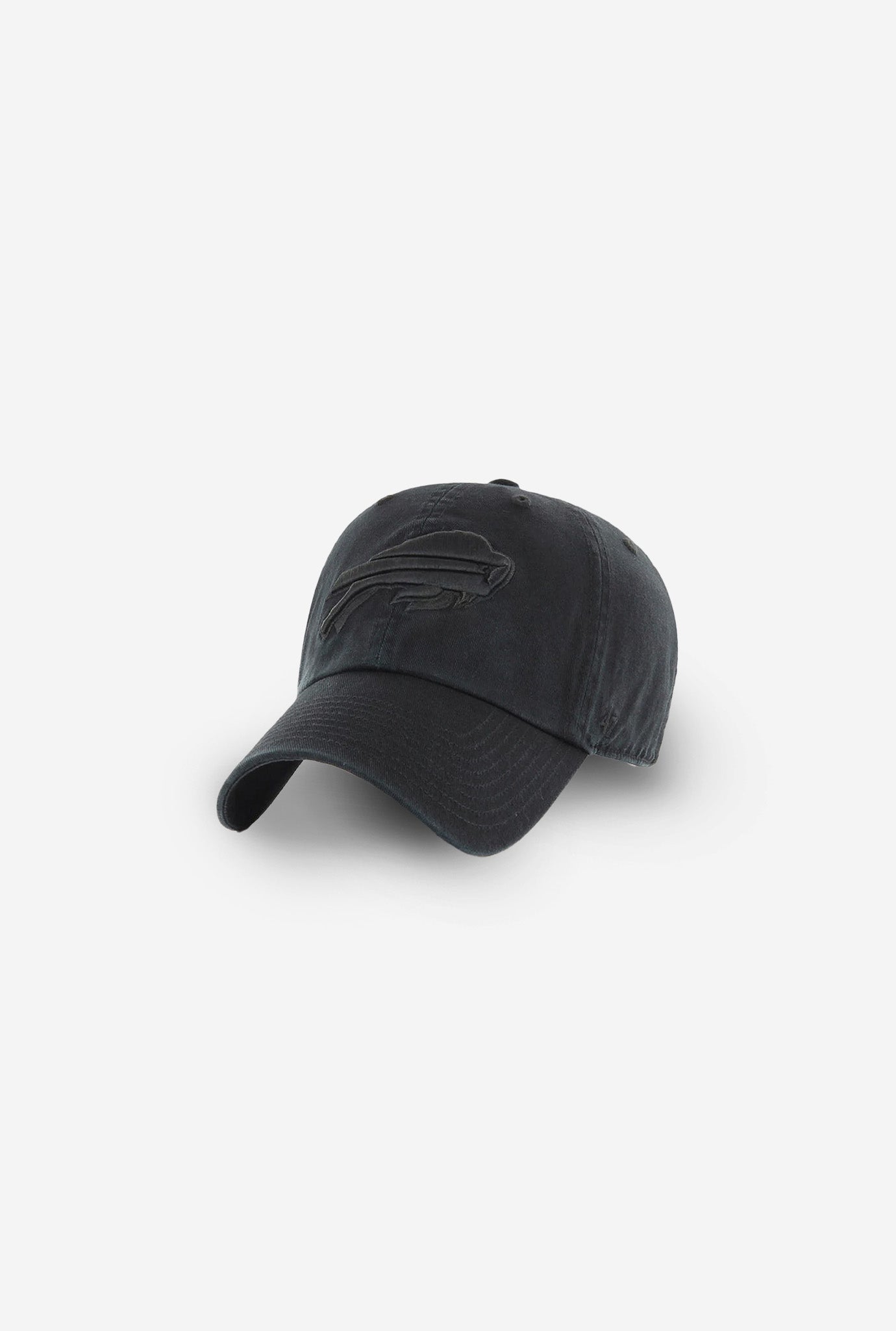 Buffalo Bills Clean Up Cap - Black On Black