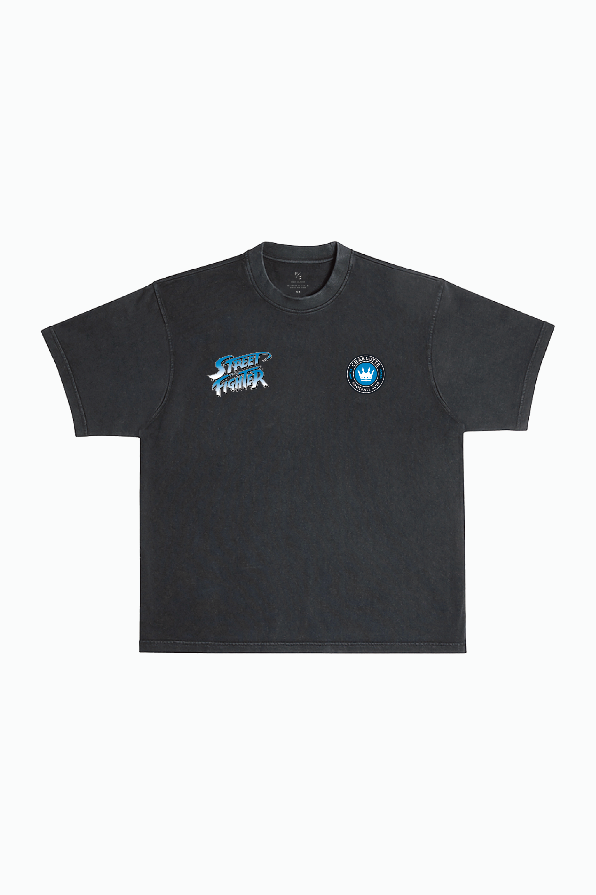 Charlotte FC x Street Fighter All Fighters Premium T-Shirt - Black