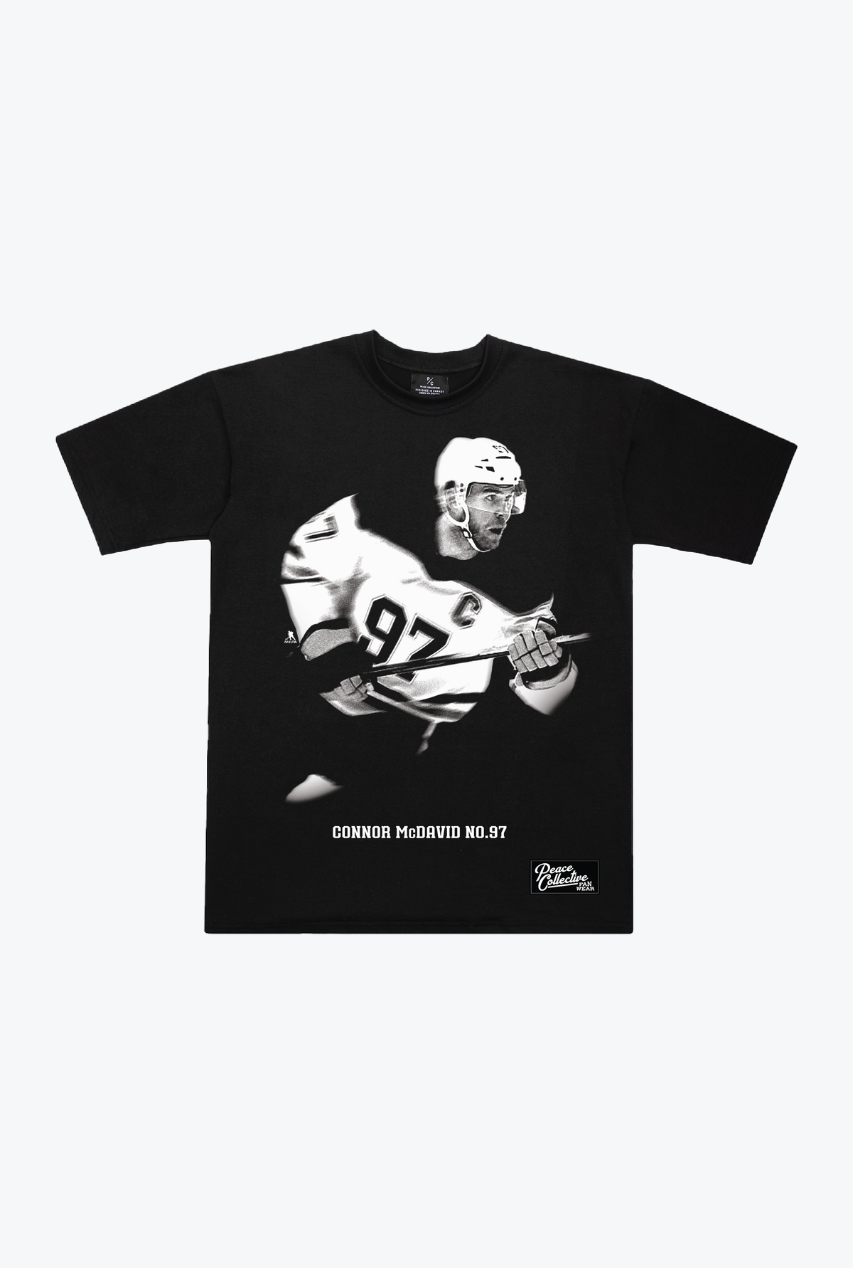 Connor McDavid Memorial Heavyweight T-Shirt - Black
