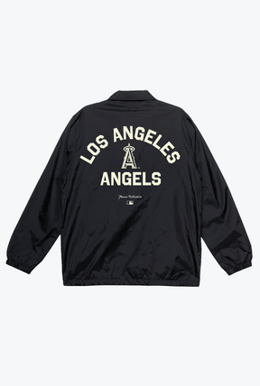 Los Angeles Angels Essential Coach Jacket - Black