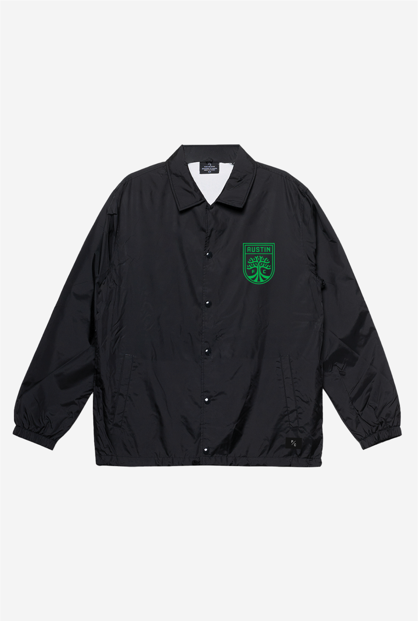 Austin FC Coach Jacket - Black